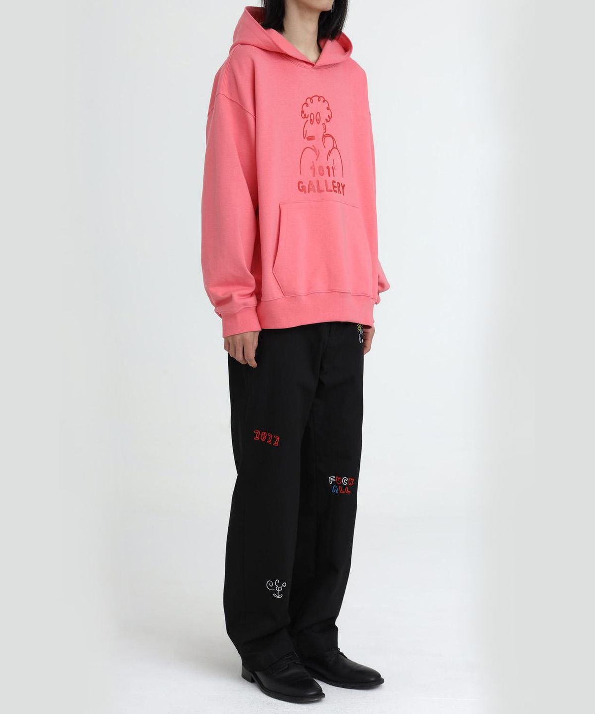 1011갤러리(1011 GALLERY) 1011 EMBROIDERED CHINO PANTS