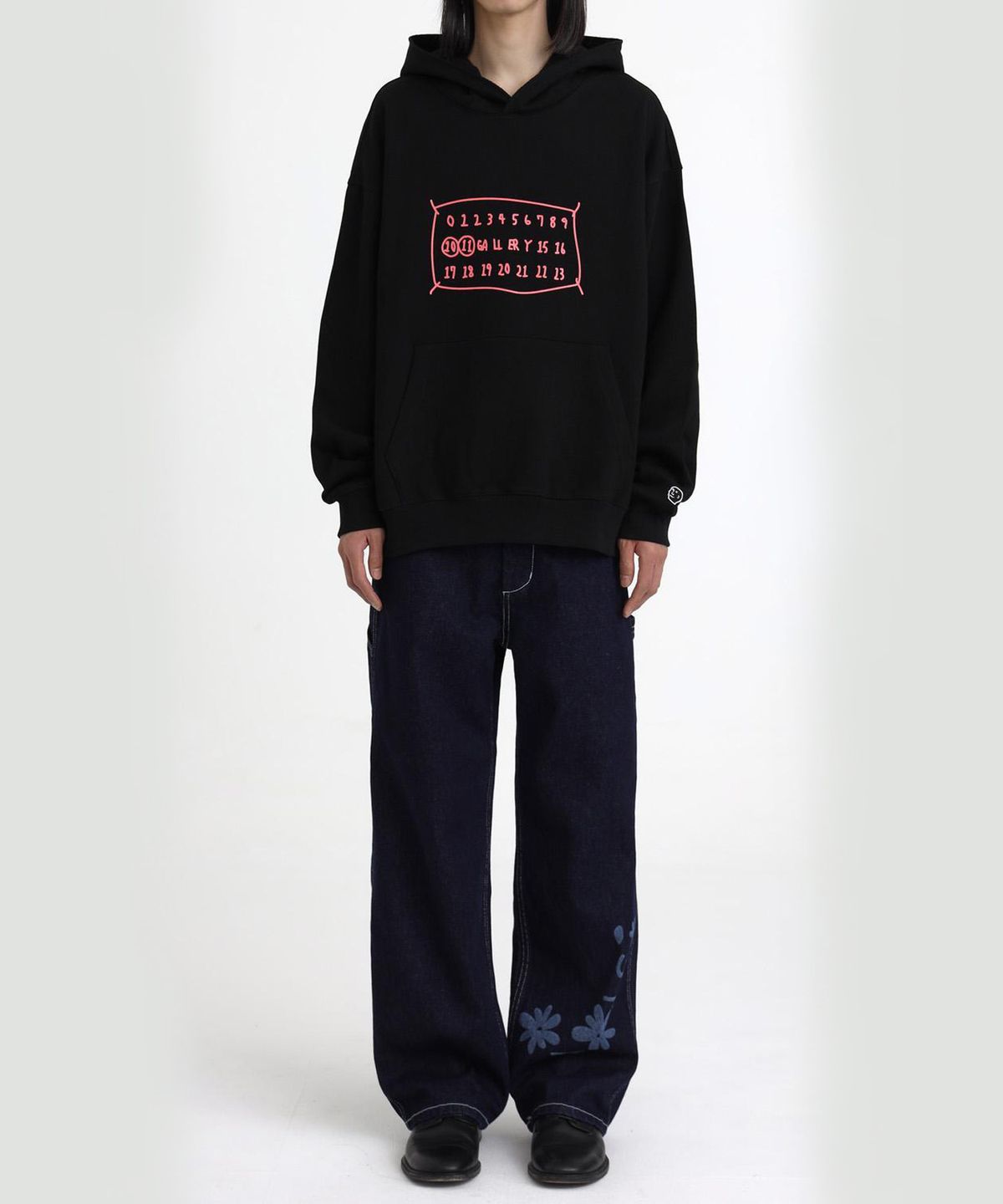 1011갤러리(1011 GALLERY) PRINTING CARPENTER DENIM PANTS