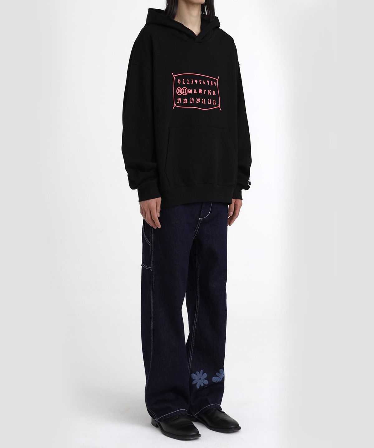 1011갤러리(1011 GALLERY) PRINTING CARPENTER DENIM PANTS