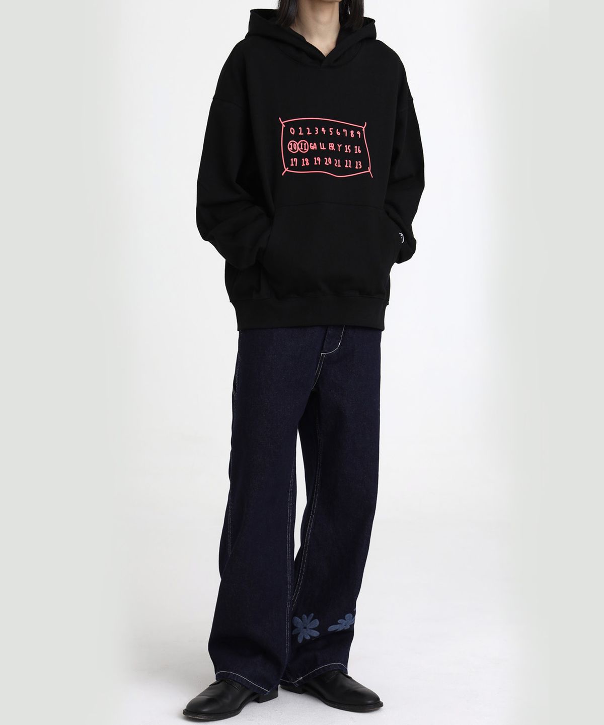 1011갤러리(1011 GALLERY) PRINTING CARPENTER DENIM PANTS