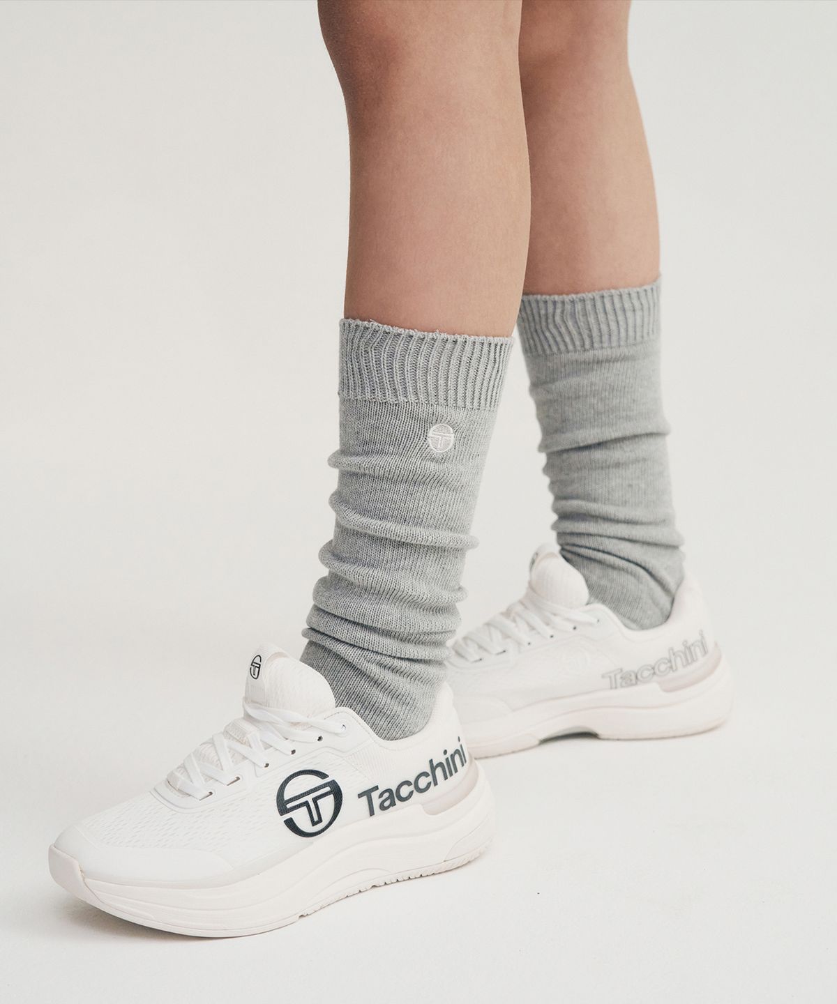 세르지오 타키니(SERGIO TACCHINI) W 레그 워머 (Melange Grey)