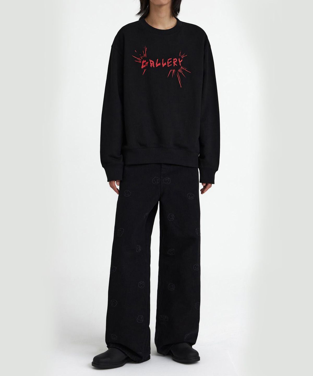 1011갤러리(1011 GALLERY) Gallery Bomb Graphic Sweatshirt