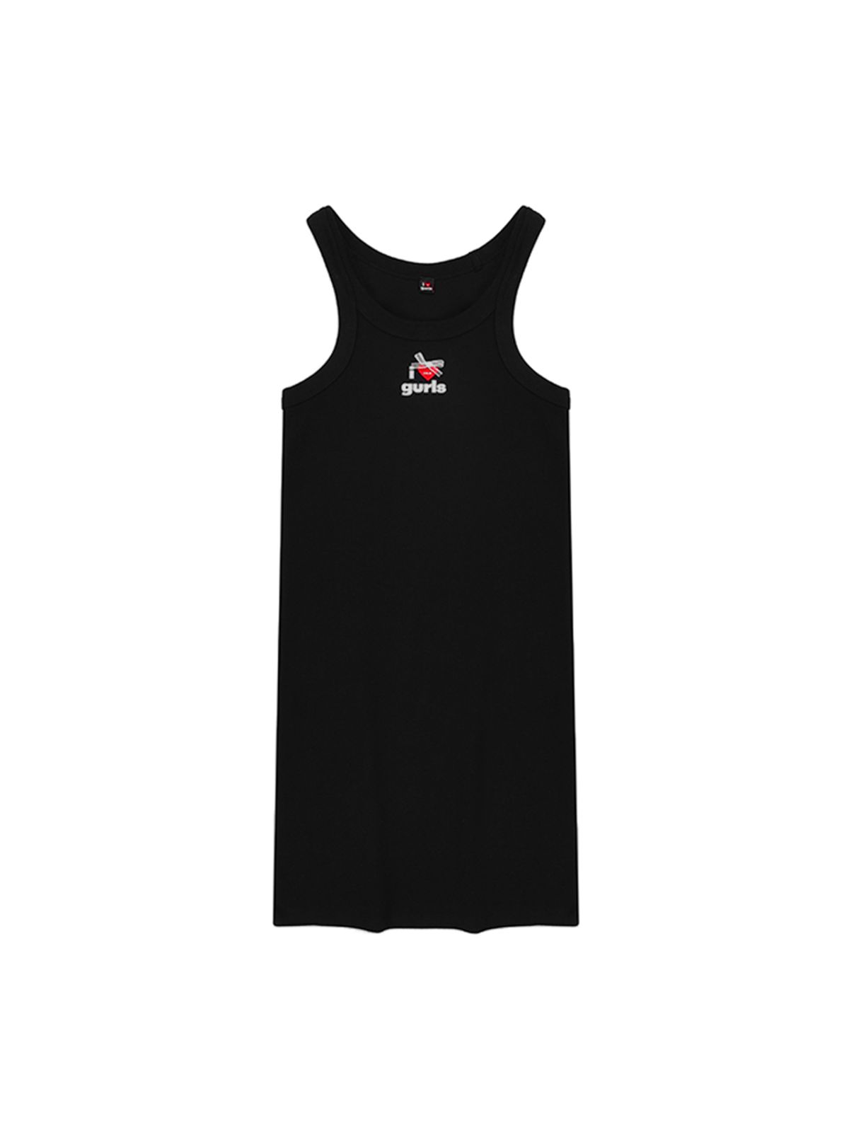 에즈이프 캘리(ASIF CALIE) GURLS BASIC LONG SLEEVELESS BLACK