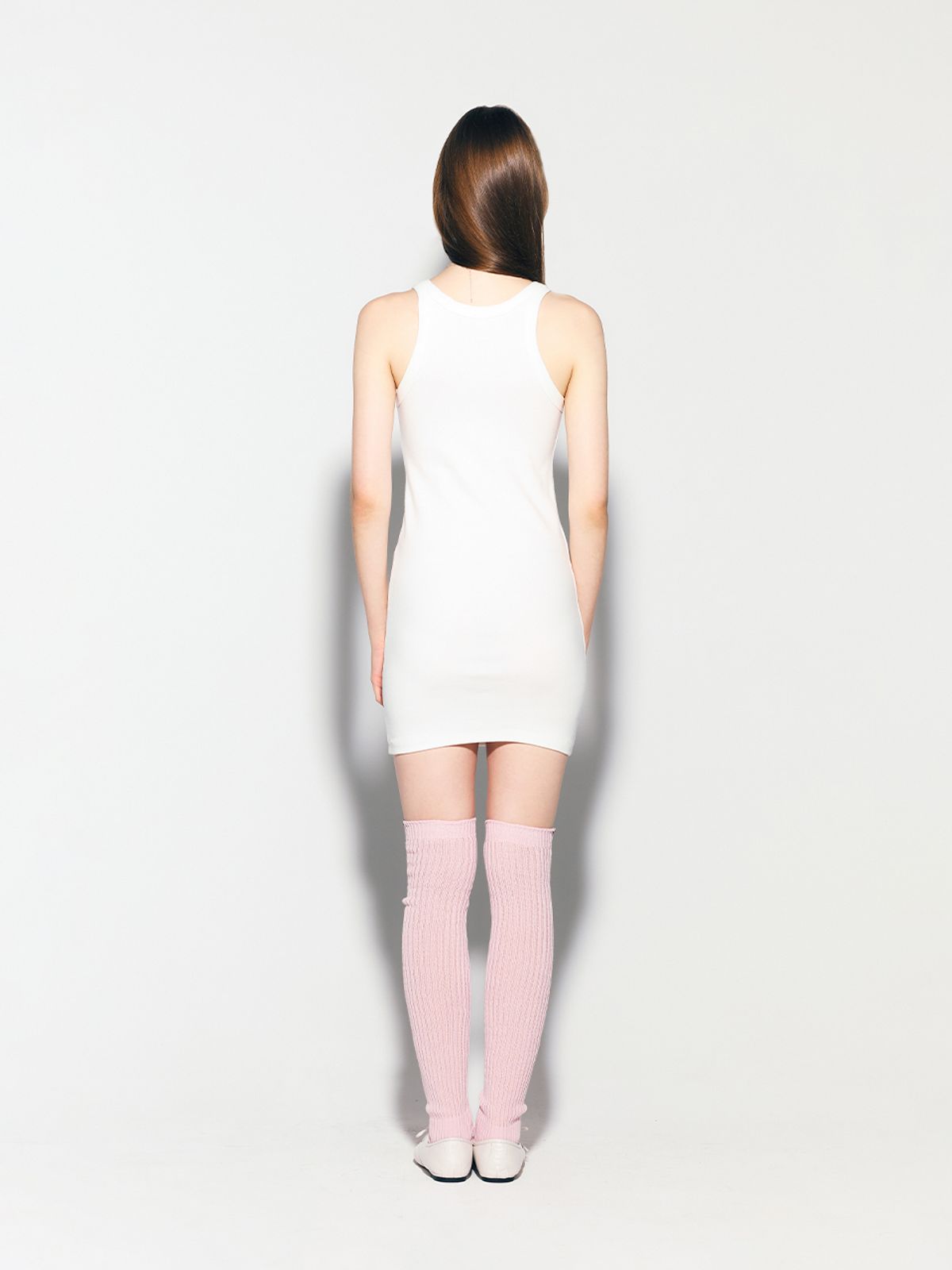 에즈이프 캘리(ASIF CALIE) GURLS BASIC LONG SLEEVELESS WHITE