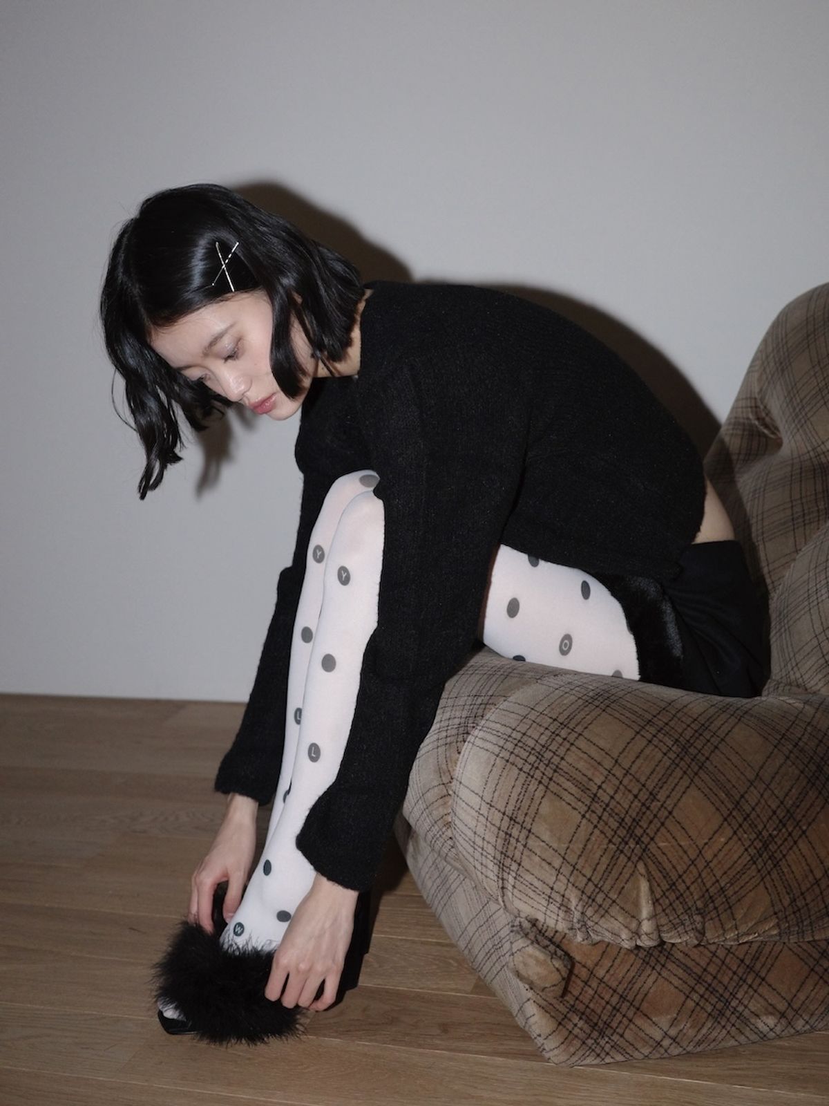 글로니(GLOWNY) MALONE KNIT CARDIGAN (4 Colors)