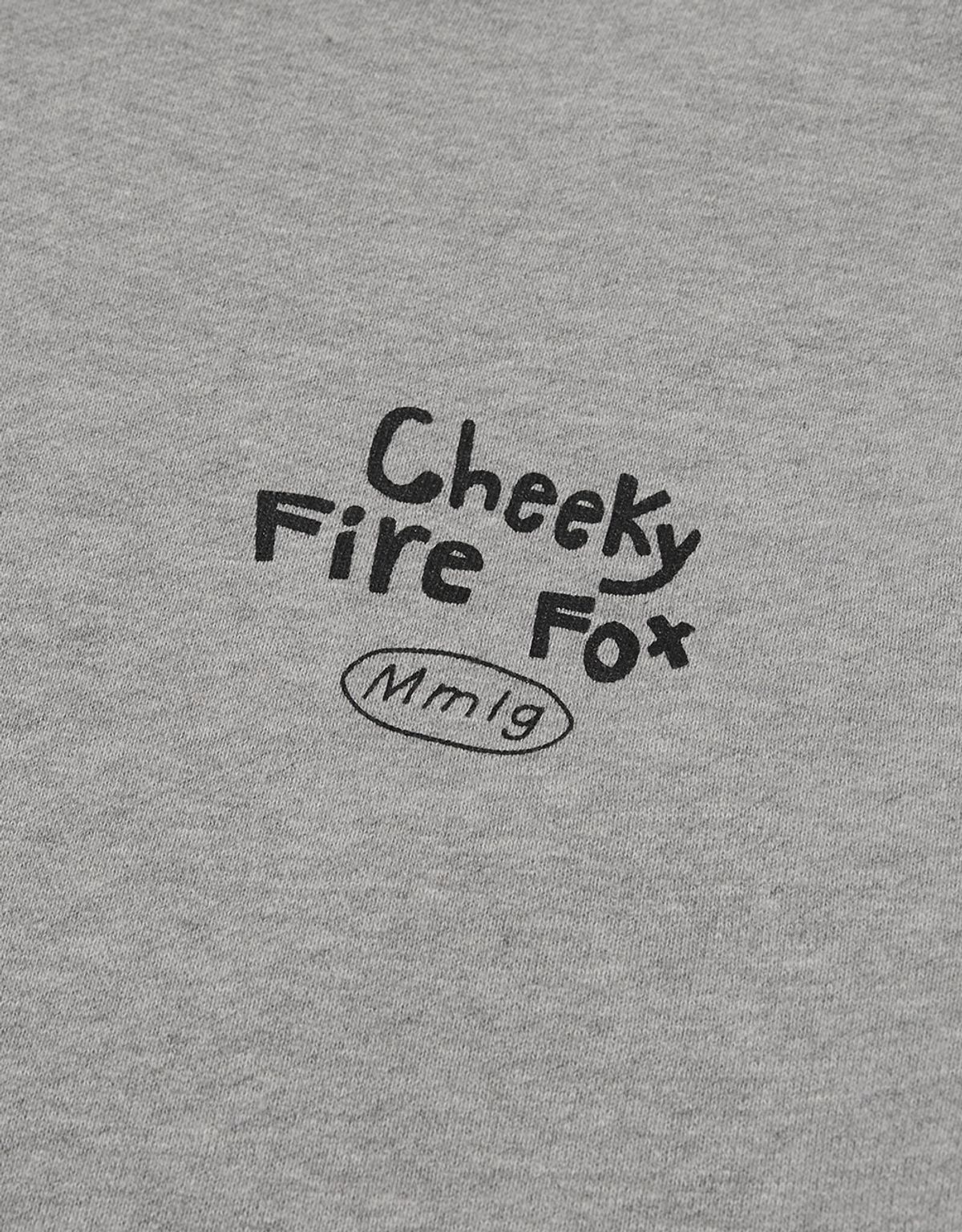 엠엠엘지(MMLG) [Mmlg] FIRE FOX HOODIE (EVERY GREY)
