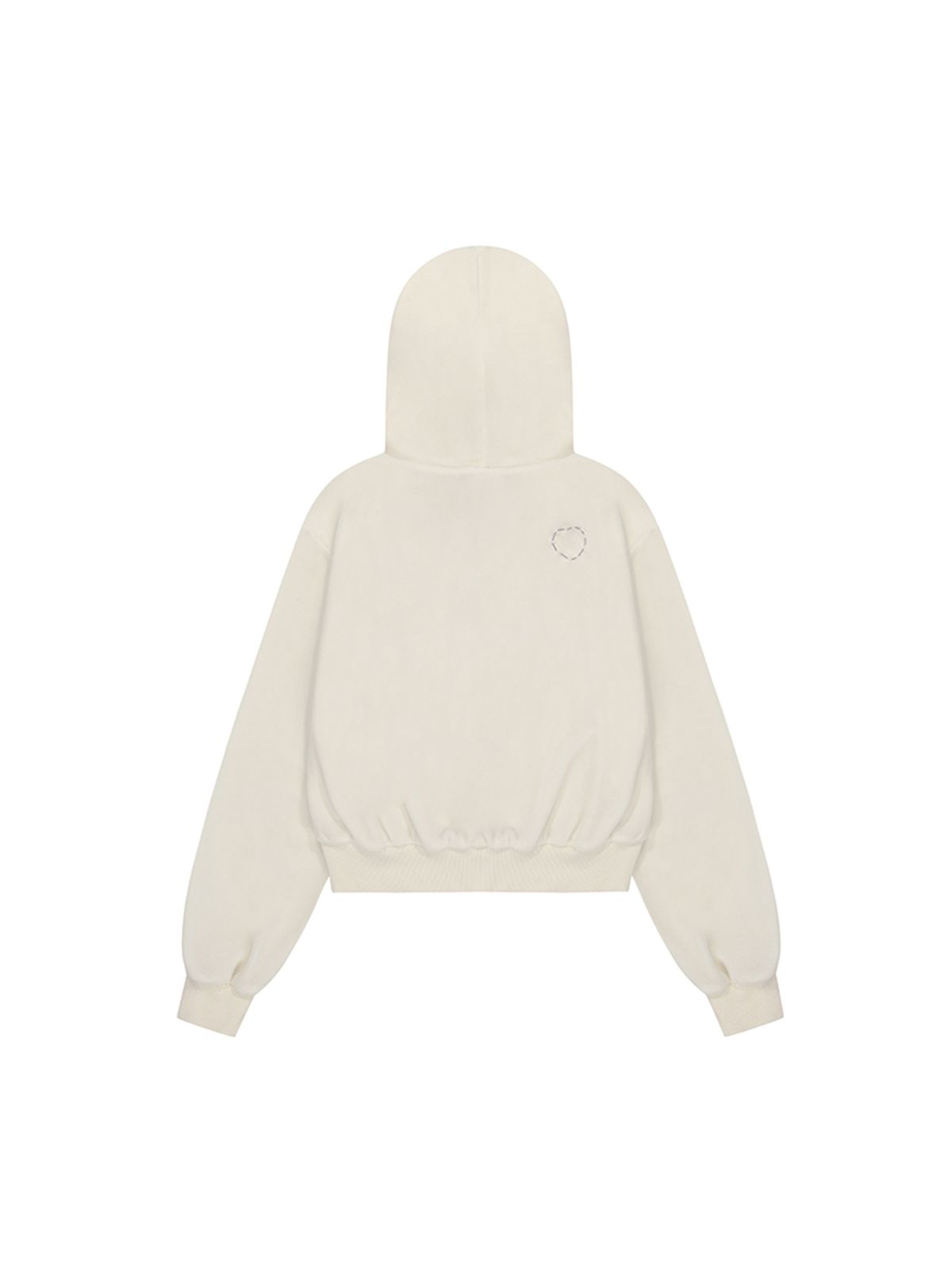 에즈이프 캘리(ASIF CALIE) GURLS BASIC TERRY HOOD ZIPUP IVORY