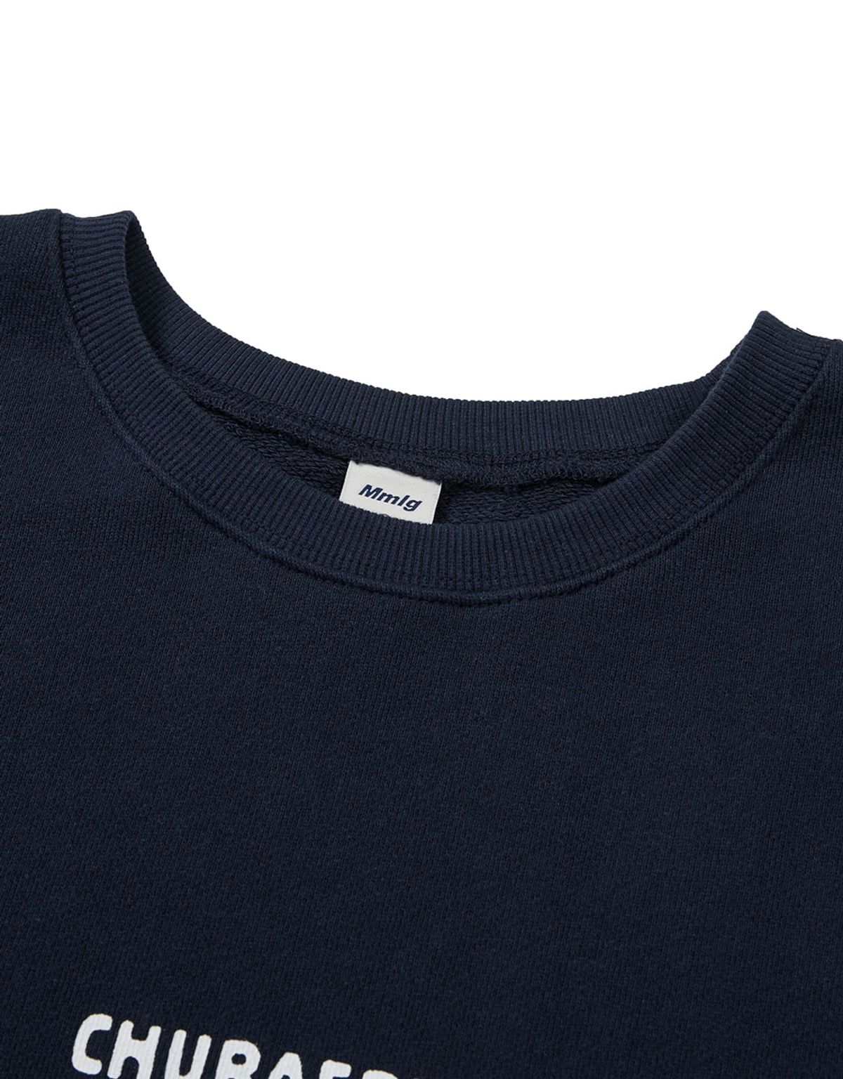 엠엠엘지(MMLG) [Mmlg] HJ FAMILY SWEAT (AUTHENTIC NAVY)