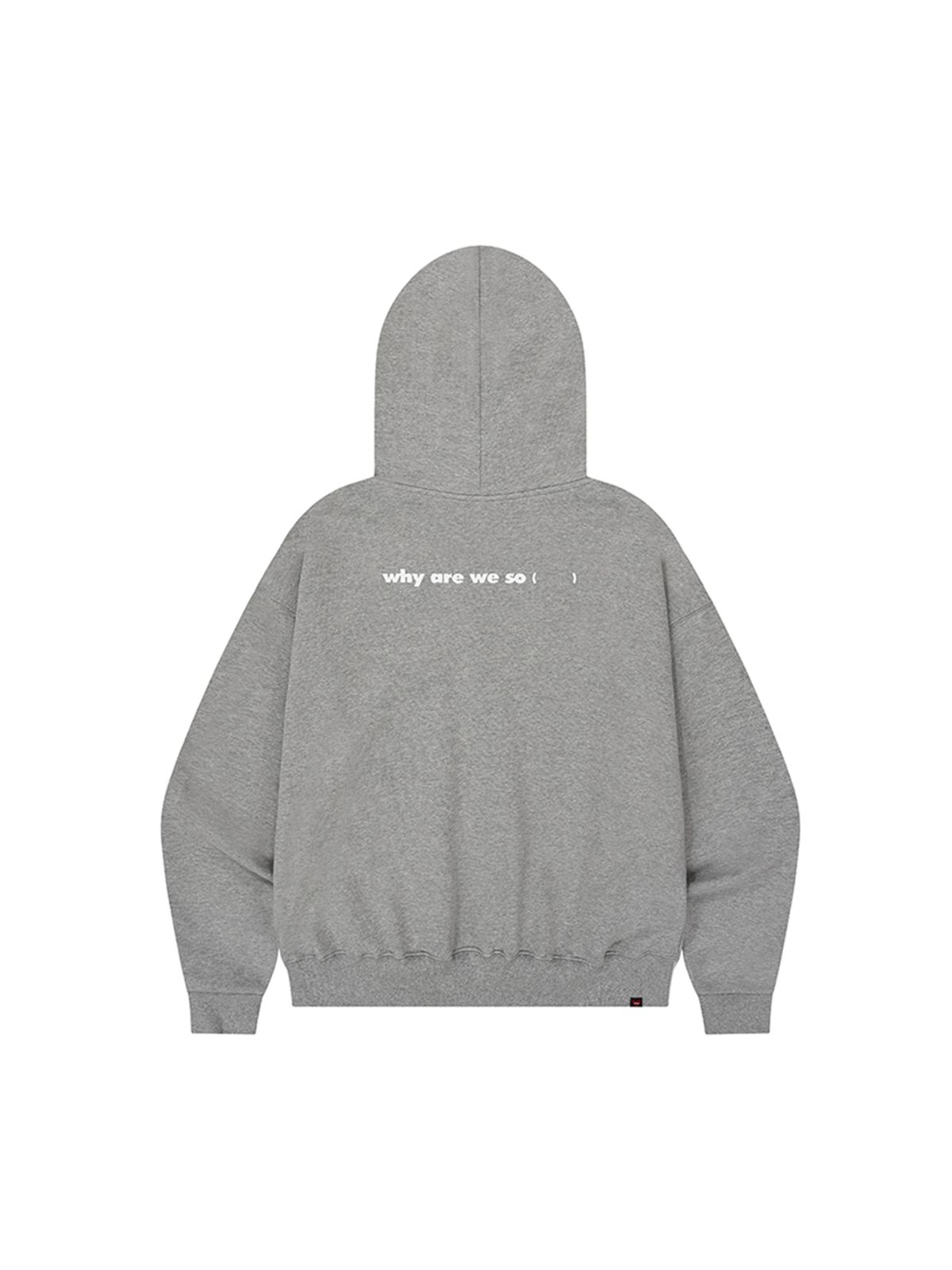 에즈이프 캘리(ASIF CALIE) GURLS OVERSIZED HOOD ZIPUP GRAY