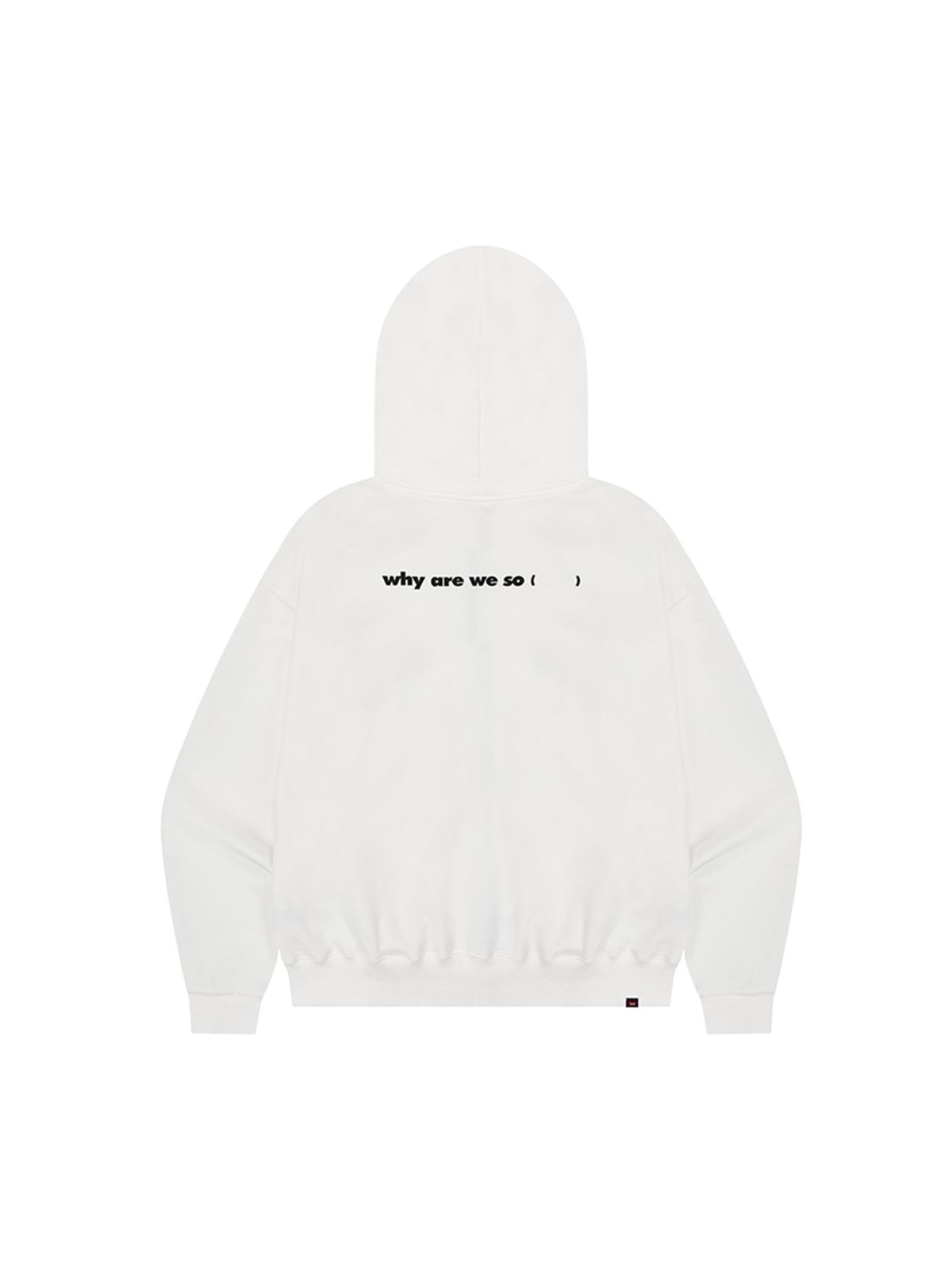 에즈이프 캘리(ASIF CALIE) GURLS OVERSIZED HOOD ZIPUP WHITE