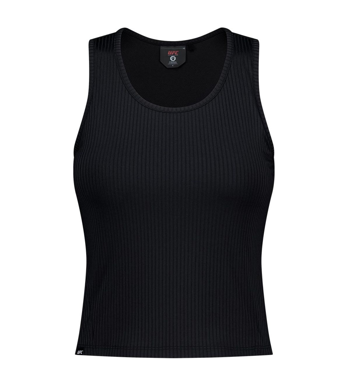 유에프씨 스포츠(UFC SPORT) UFC 그루브 슬림 크롭핏 슬리브리스 (이너캡) 블랙 U4SLV3204BK