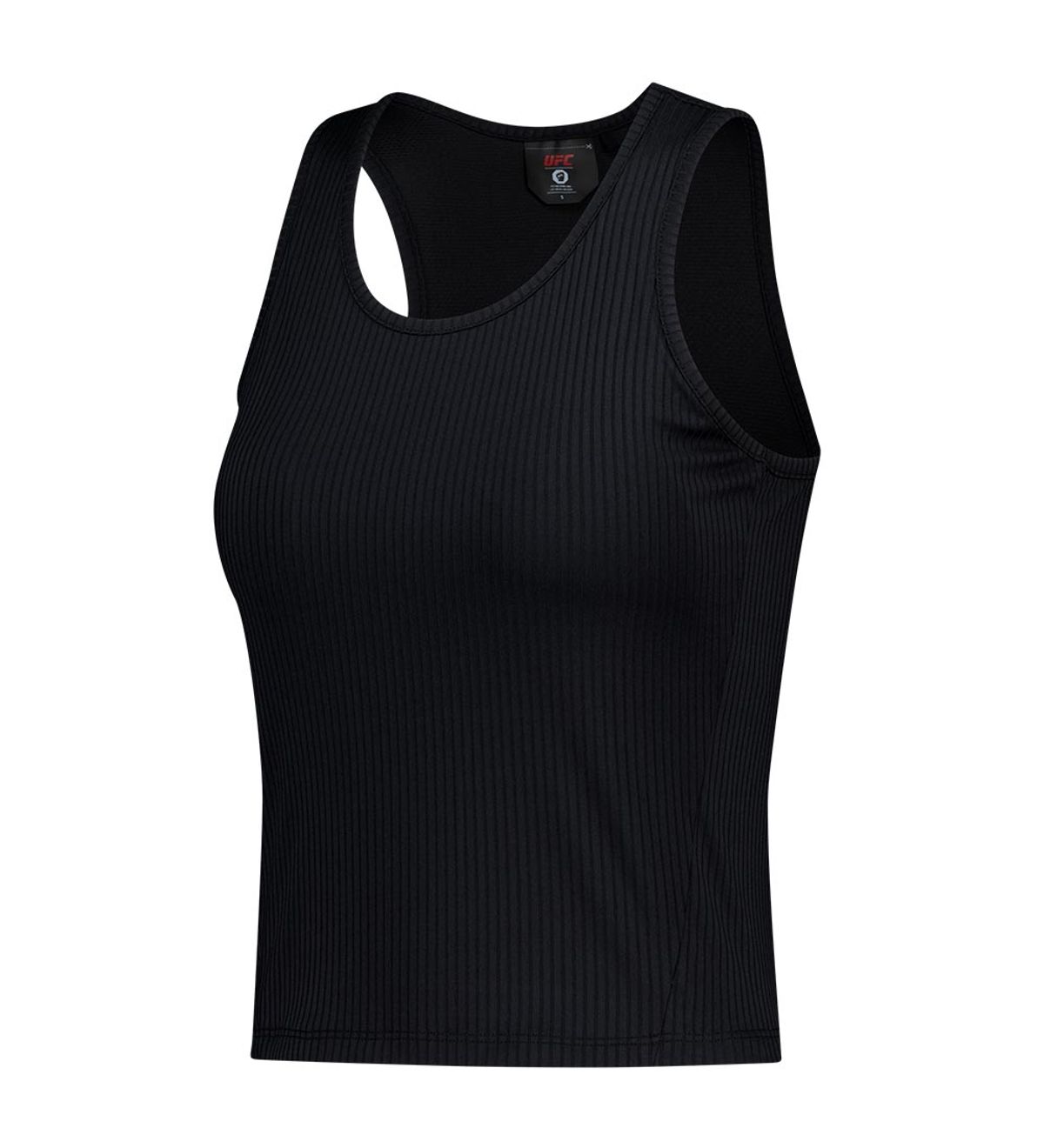 유에프씨 스포츠(UFC SPORT) UFC 그루브 슬림 크롭핏 슬리브리스 (이너캡) 블랙 U4SLV3204BK