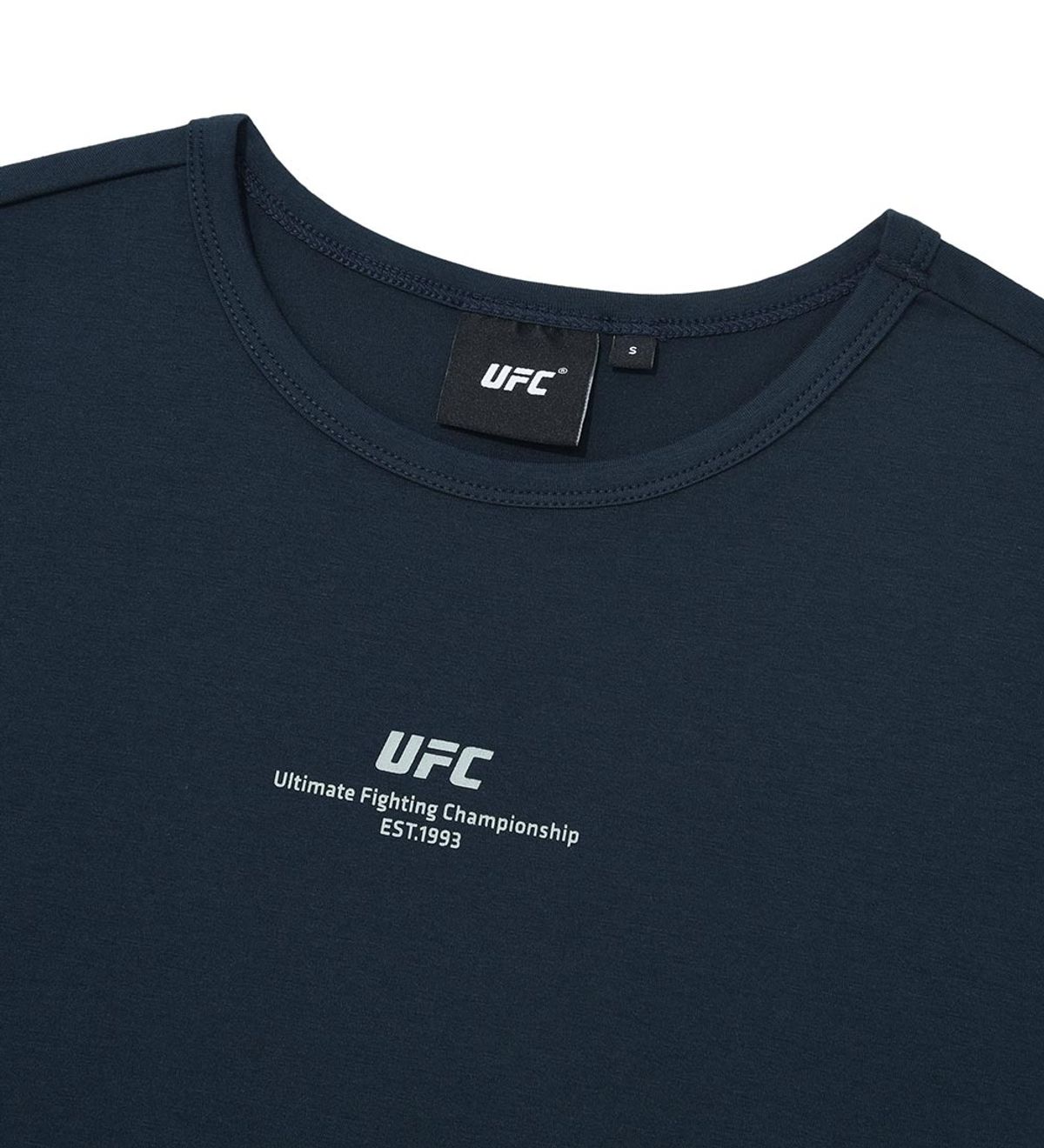 유에프씨 스포츠(UFC SPORT) UFC 플로우 릴렉스핏 반팔 티셔츠 다크네이비 U2SSW2201DN