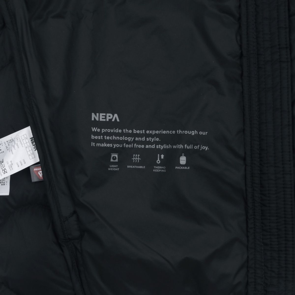 네파(NEPA) 7KF0901 공용 에어써밋 후드 프리마로프트 패딩 자켓 (2color)