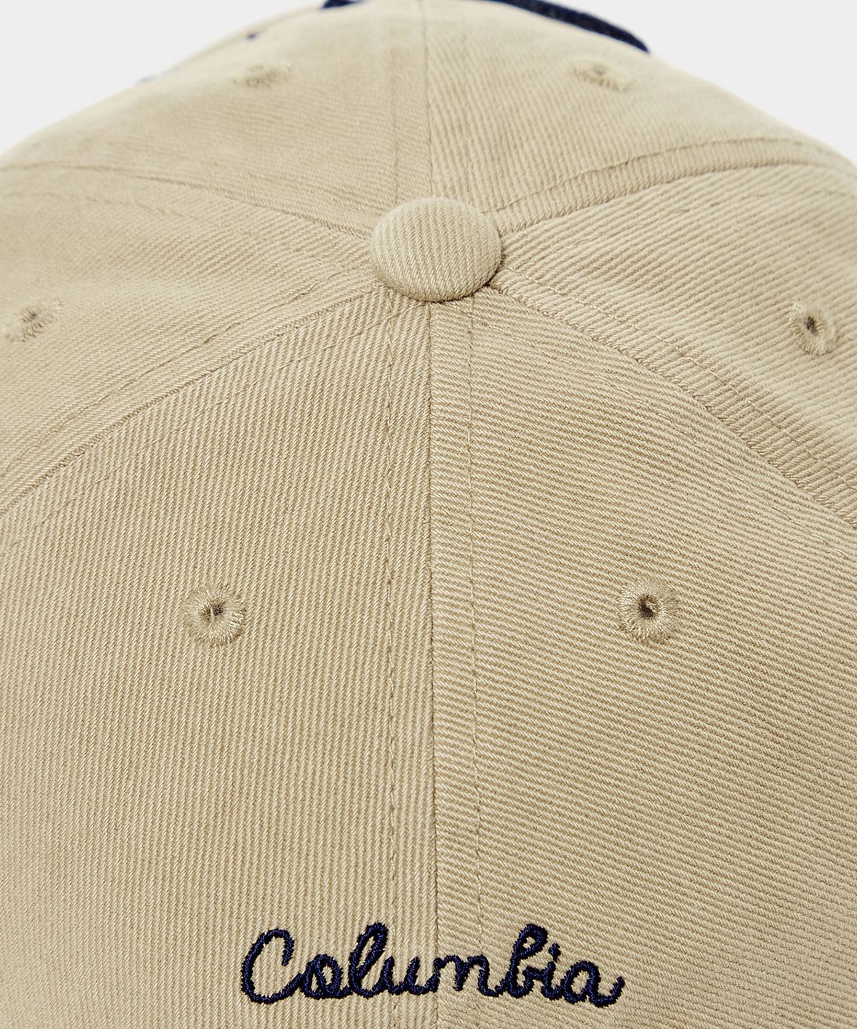 컬럼비아 유니버시티(COLUMBIA UNIVERSITY) NYC TWILL WASHING BALL CAP 베이지