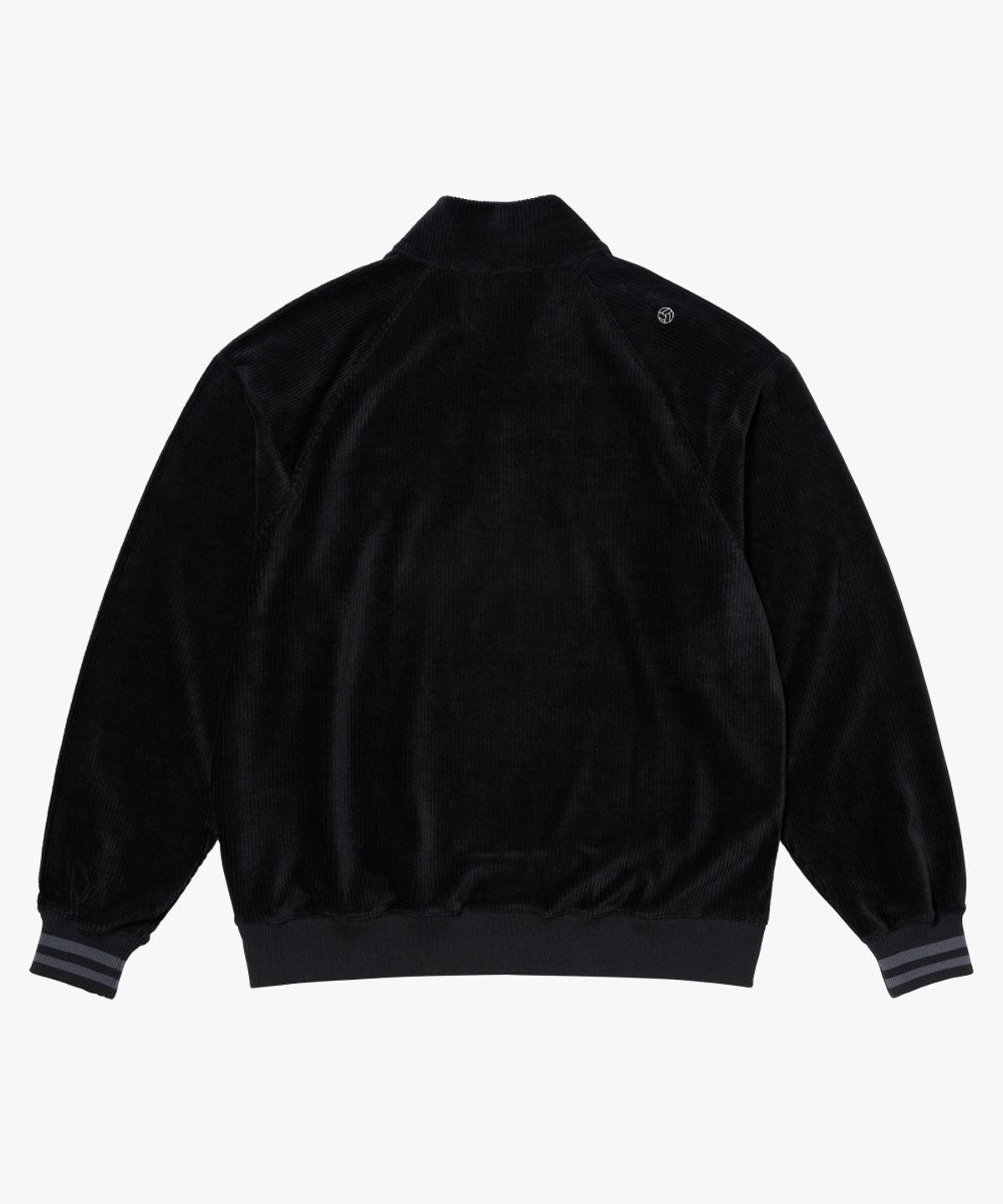 골스튜디오(GOALSTUDIO) CORDUROY QUARTER ZIP-UP-BLACK