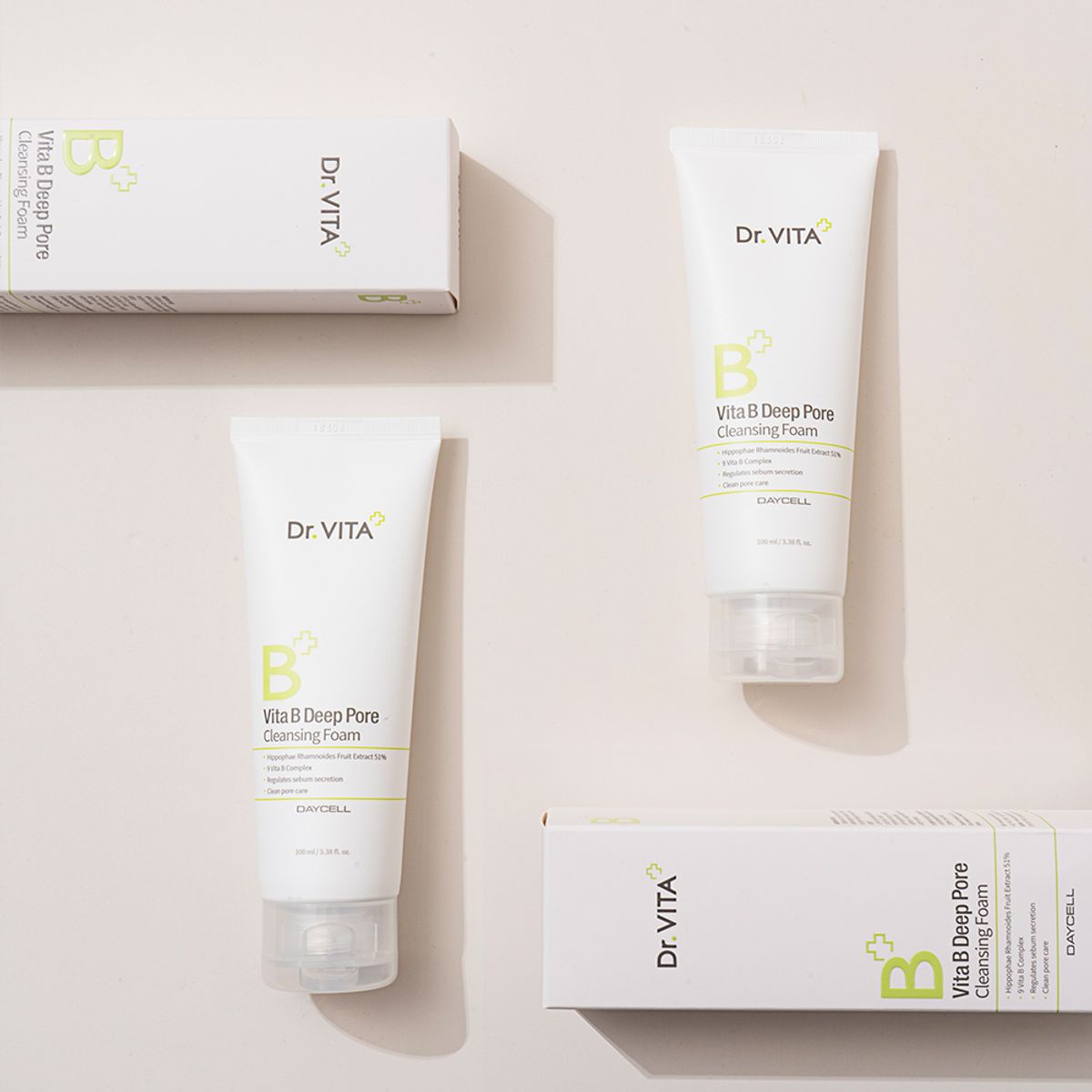 닥터비타(DRVITA) 수분공급 모공세안 비타민B 딥 포어 클렌징 폼 100ml