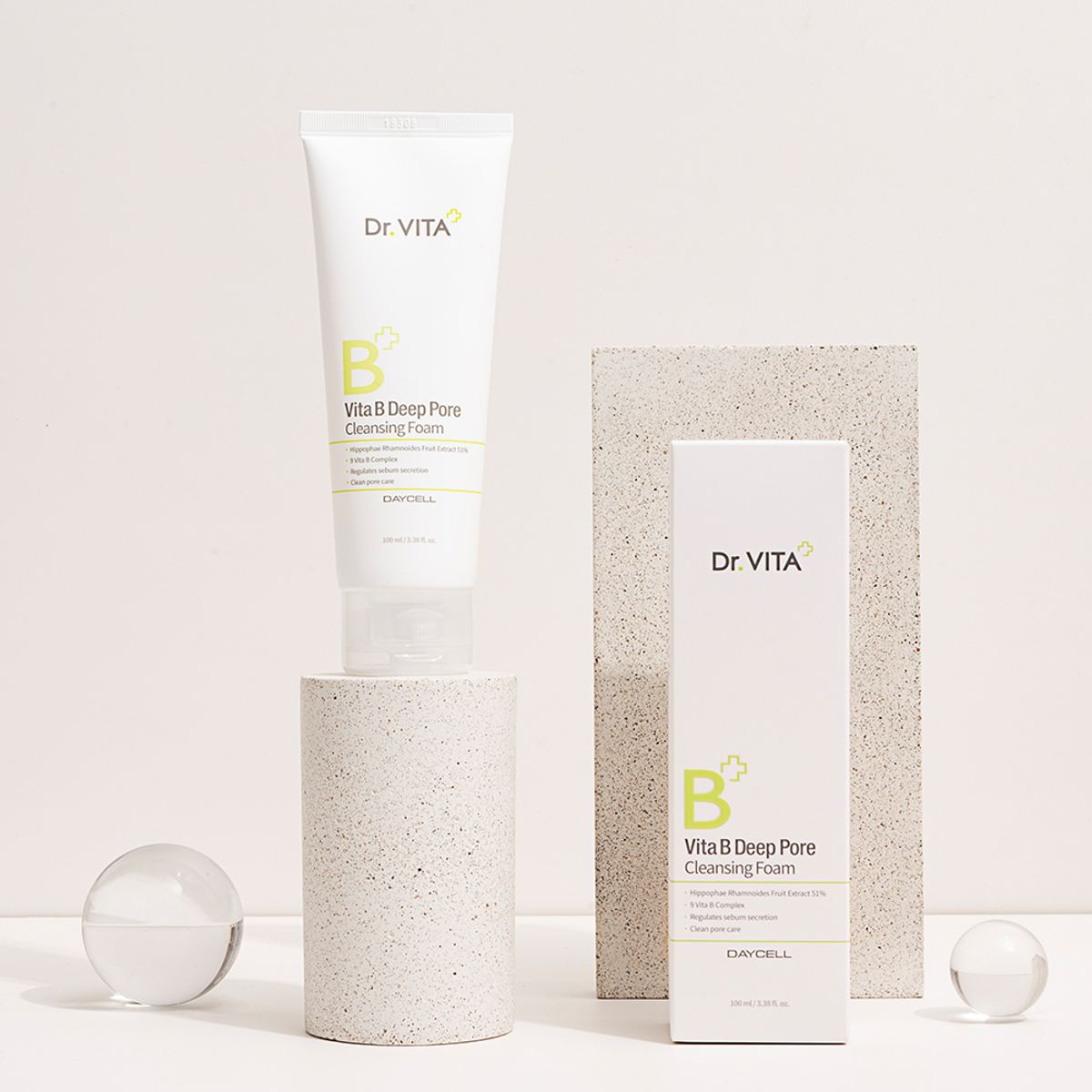 닥터비타(DRVITA) 수분공급 모공세안 비타민B 딥 포어 클렌징 폼 100ml