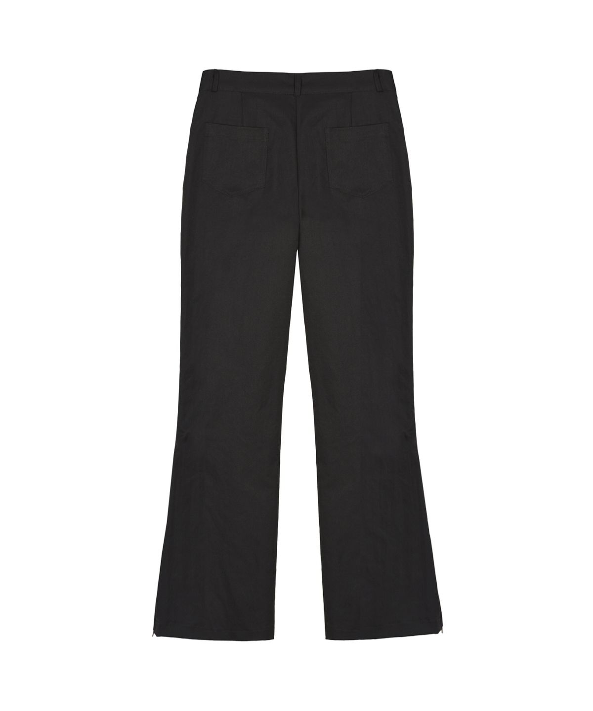 닉앤니콜(NICK&NICOLE) TWO WAY SLIT ZIPPER PANTS_CHARCOAL
