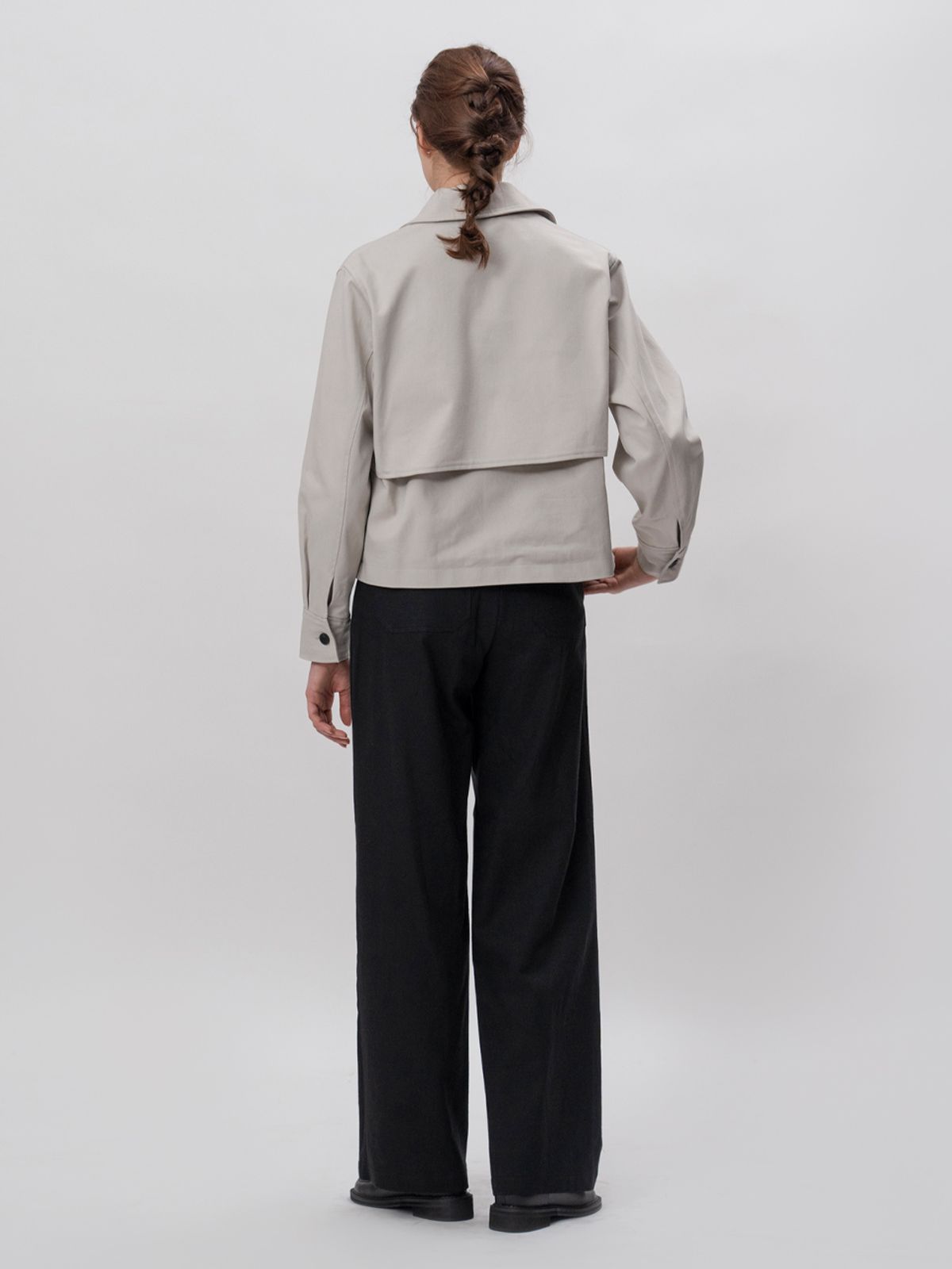 더미튼(THEMITTEN) Bark linen pants (black)