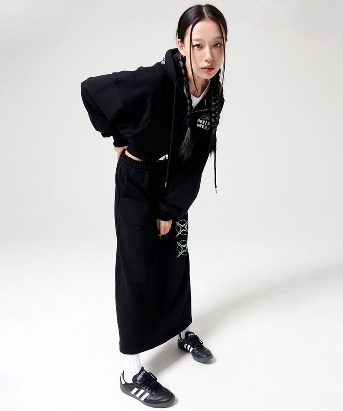 아티스트웨어(ARTISTWEAR) [ATW] 일루젼 롱스커트