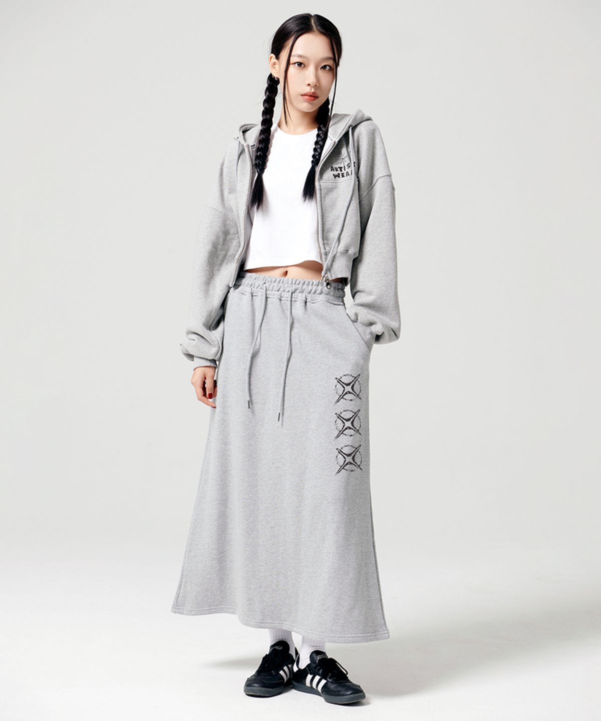 아티스트웨어(ARTISTWEAR) [ATW] 일루젼 롱스커트