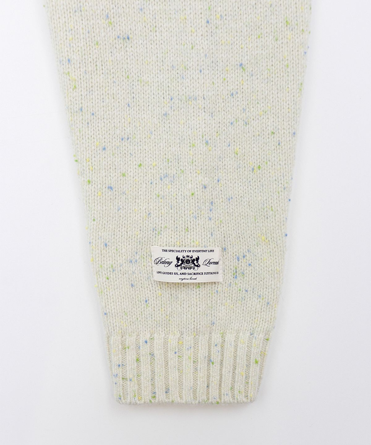 애니타임로릭(ANYTIME LOREAK) CANDY ROUND KNIT-IVORY(W)