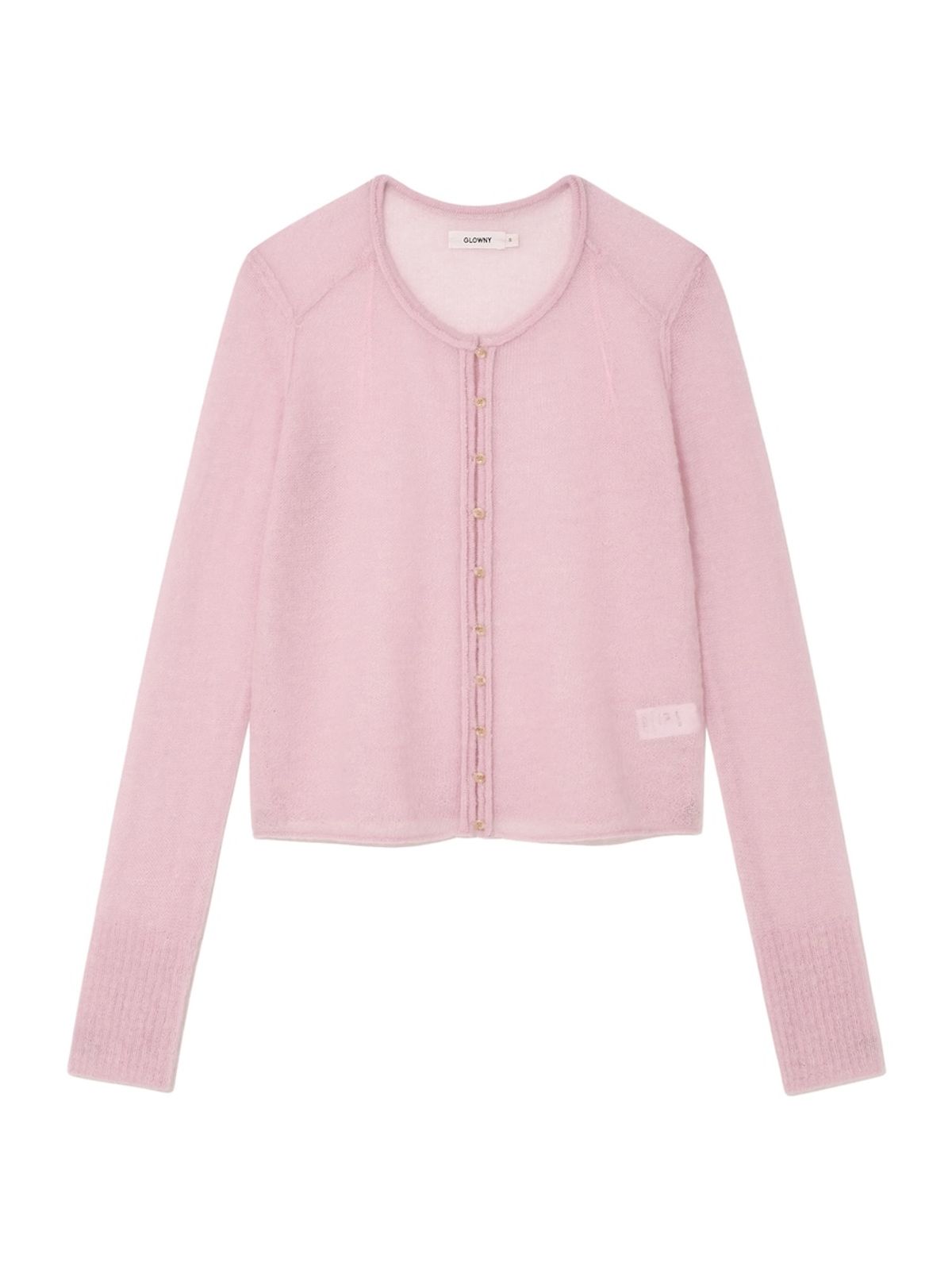글로니(GLOWNY) HOUSE BUTTON CARDIGAN (3 Colors)