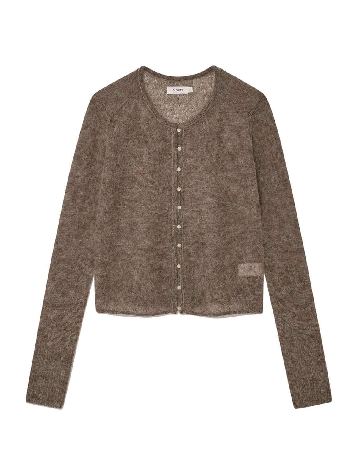 글로니(GLOWNY) HOUSE BUTTON CARDIGAN (3 Colors)