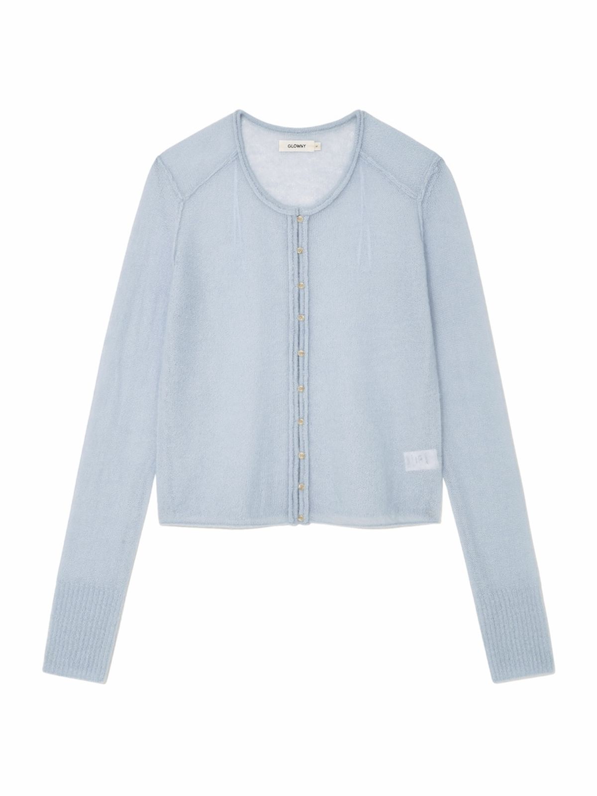 글로니(GLOWNY) HOUSE BUTTON CARDIGAN (3 Colors)
