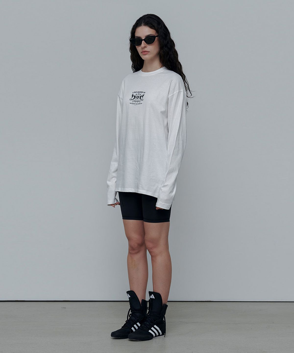 애니타임로릭(ANYTIME LOREAK) ROSE DYEING LONG SLEEVE-WHITE(W)