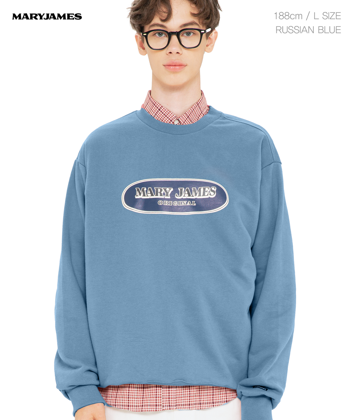 메리제임스(MARYJAMES) [남녀공용] VEDITO SWEAT SHIRT (12 COLOR)