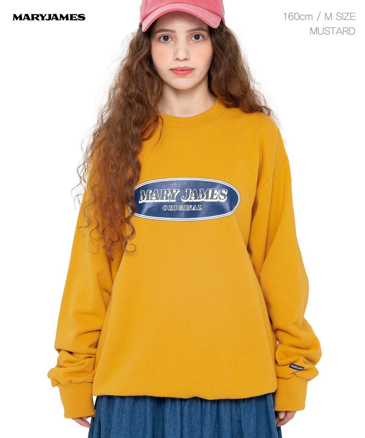메리제임스(MARYJAMES) [남녀공용] VEDITO SWEAT SHIRT (12 COLOR)