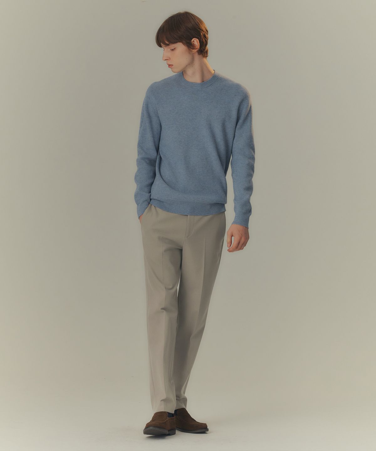 마인드브릿지(MINDBRIDGE) 두굿_[웜]테이퍼드밴딩슬랙스 - 3color MAPT7101