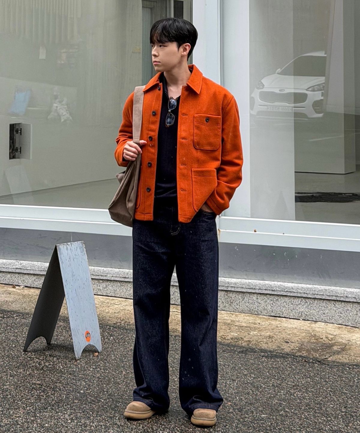 마인드브릿지(MINDBRIDGE) 울라이크셔켓 - 2color MYWS7152