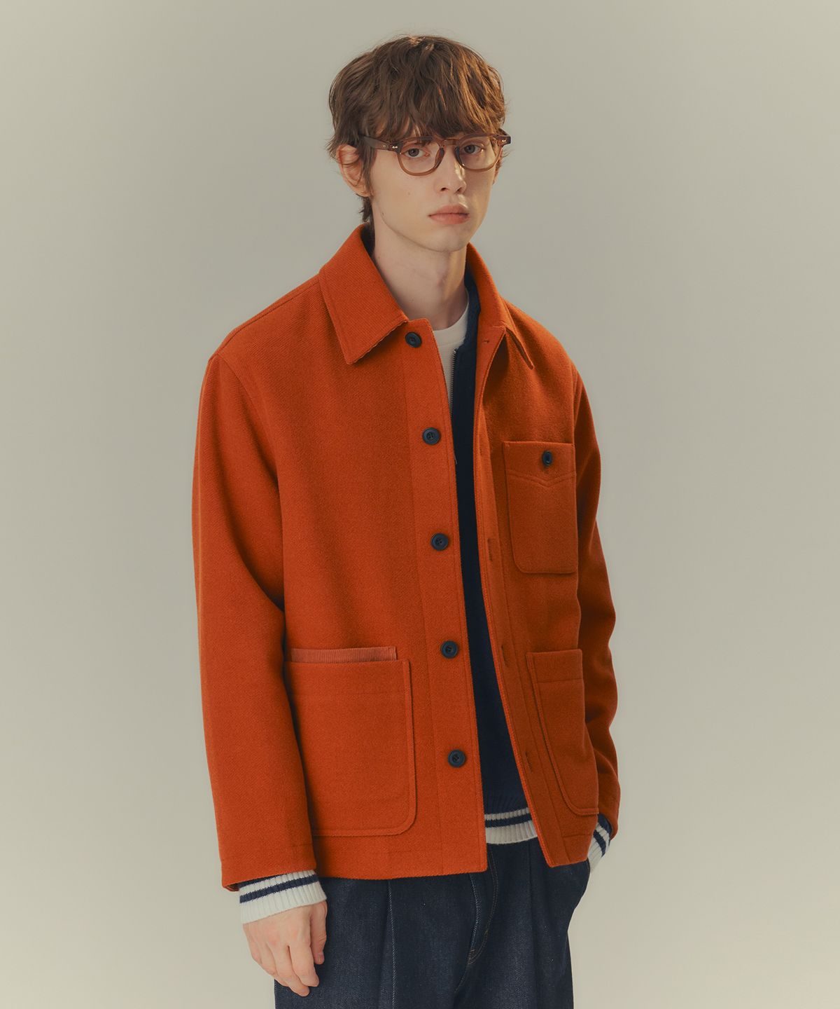 마인드브릿지(MINDBRIDGE) 울라이크셔켓 - 2color MYWS7152