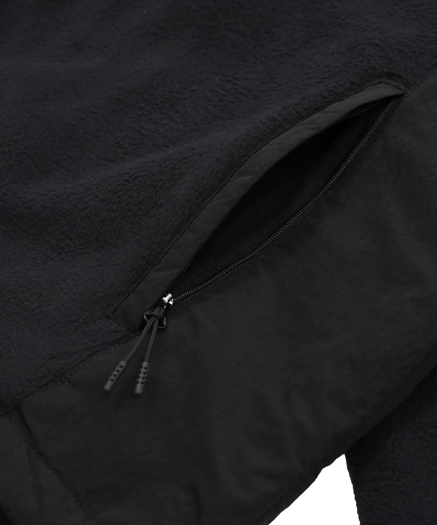 MUSINSA公式 | HAVEOFFDUTY Hiker Windproof Fleece Zip-Up (Black)