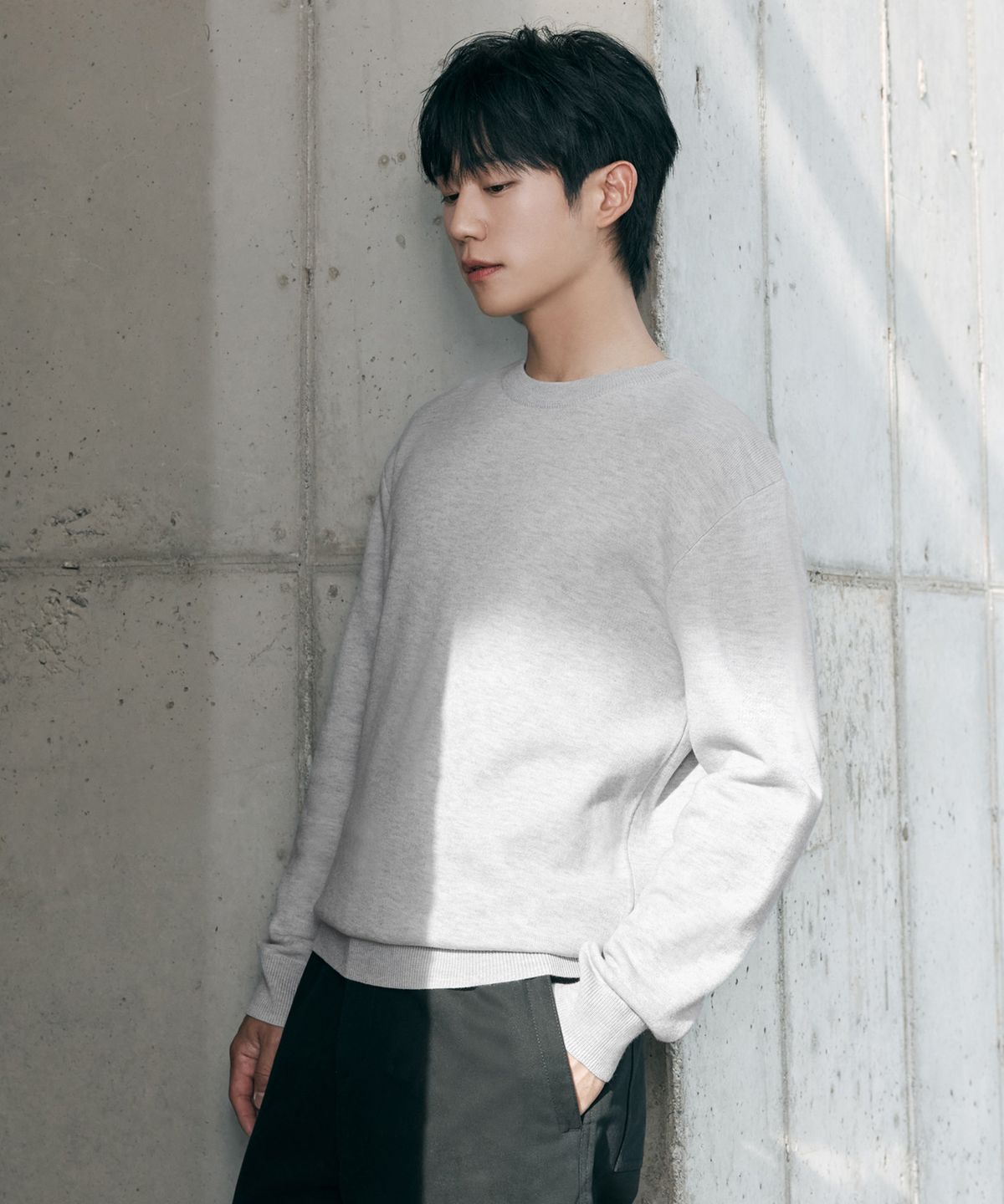 마인드브릿지(MINDBRIDGE) [2PACK]두굿_울혼방베이직니트 - 4color MYKT7120