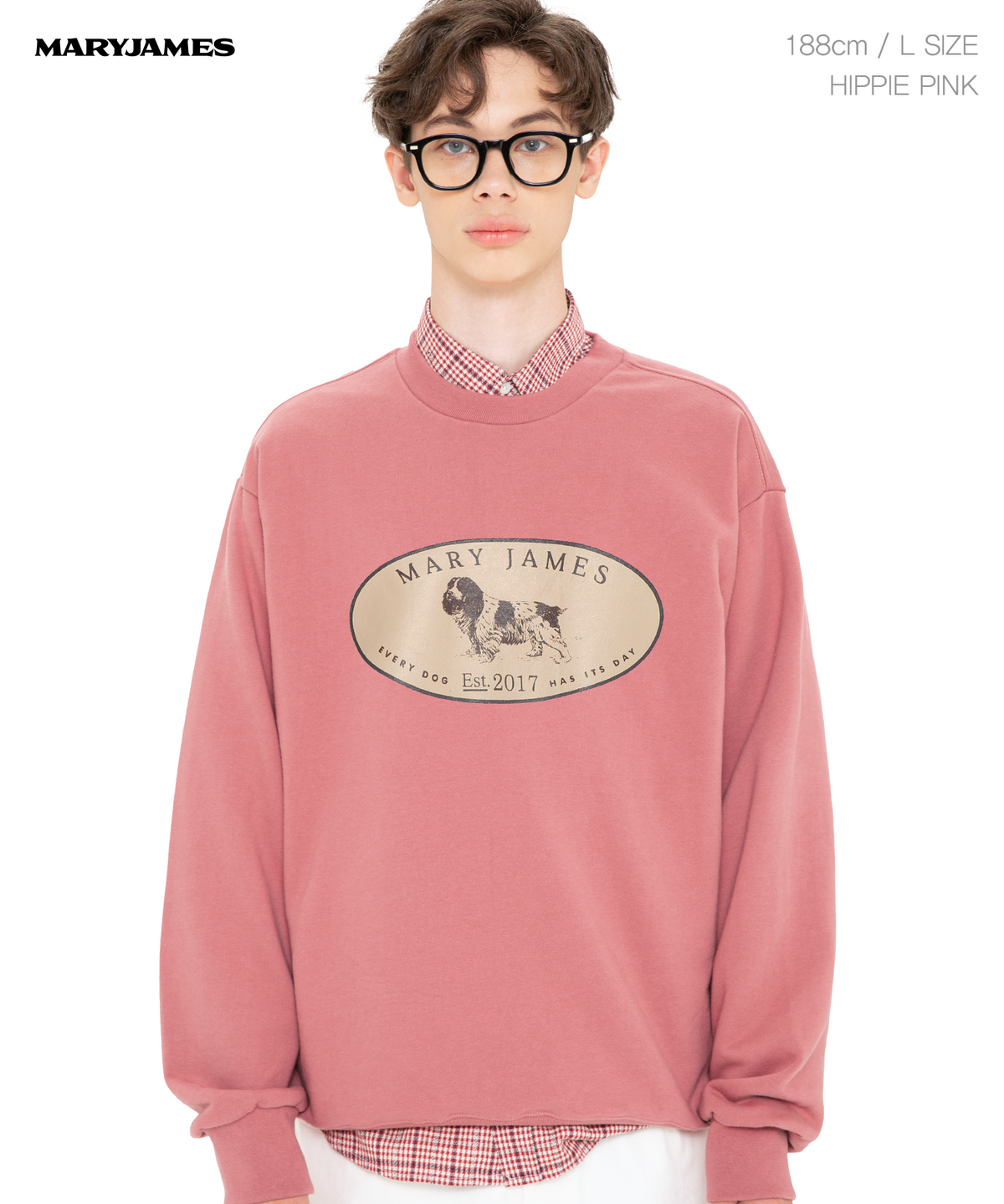 메리제임스(MARYJAMES) [남녀공용] CADELLE SWEAT SHIRT (4 COLOR)