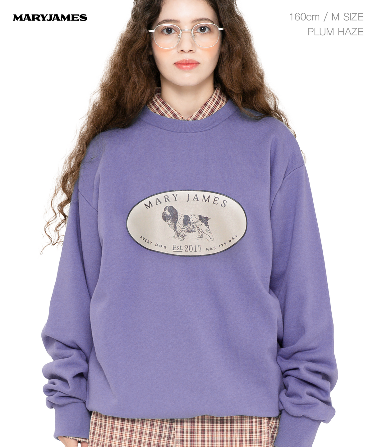 메리제임스(MARYJAMES) [남녀공용] CADELLE SWEAT SHIRT (4 COLOR)