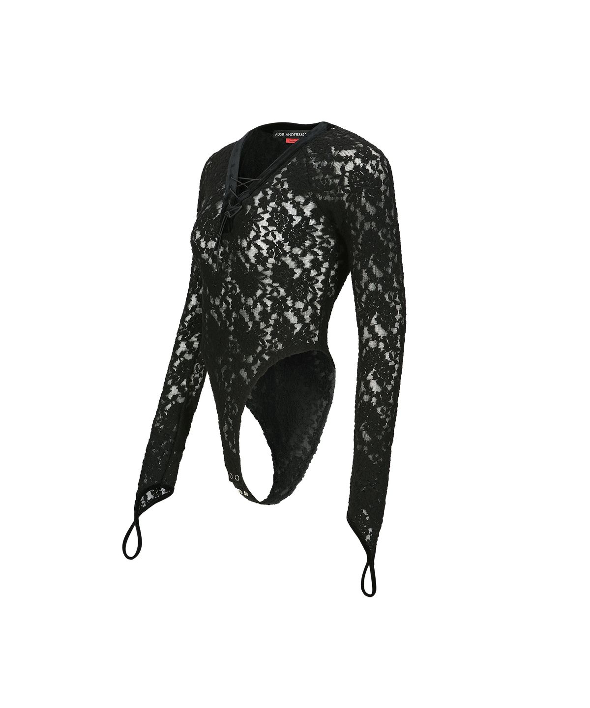 앤더슨벨(ADSB ANDERSSON BELL) 로즈 레이스 바디수트 atb1192w(BLACK)