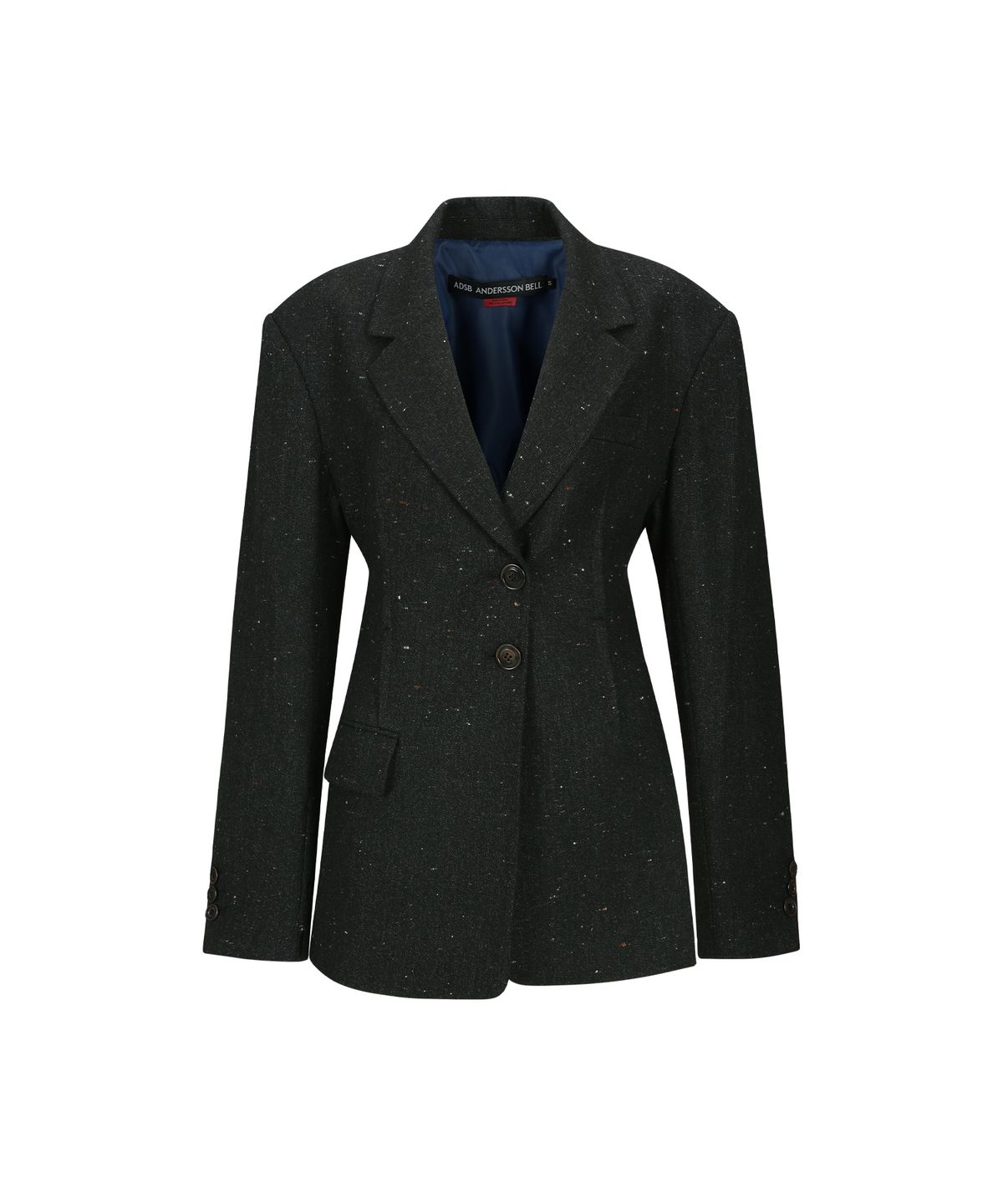 앤더슨벨(ADSB ANDERSSON BELL) 냅 울 컷아웃 하네스 자켓 awa665w(BLACK)
