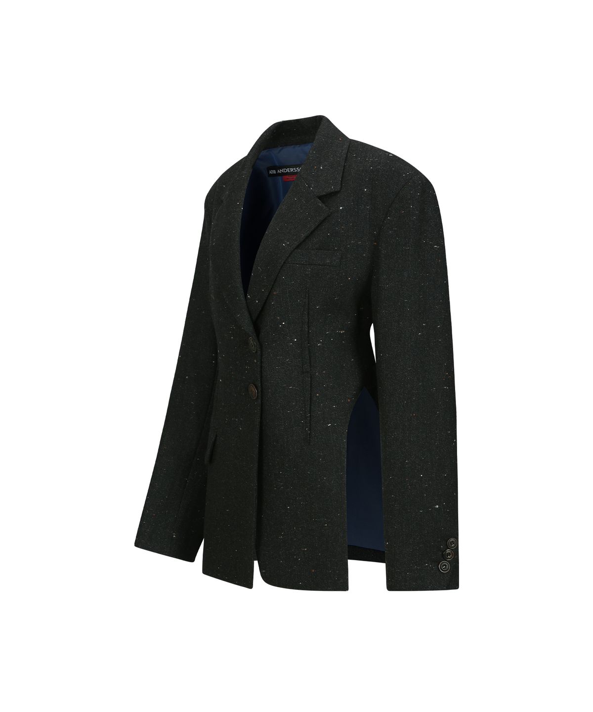 앤더슨벨(ADSB ANDERSSON BELL) 냅 울 컷아웃 하네스 자켓 awa665w(BLACK)