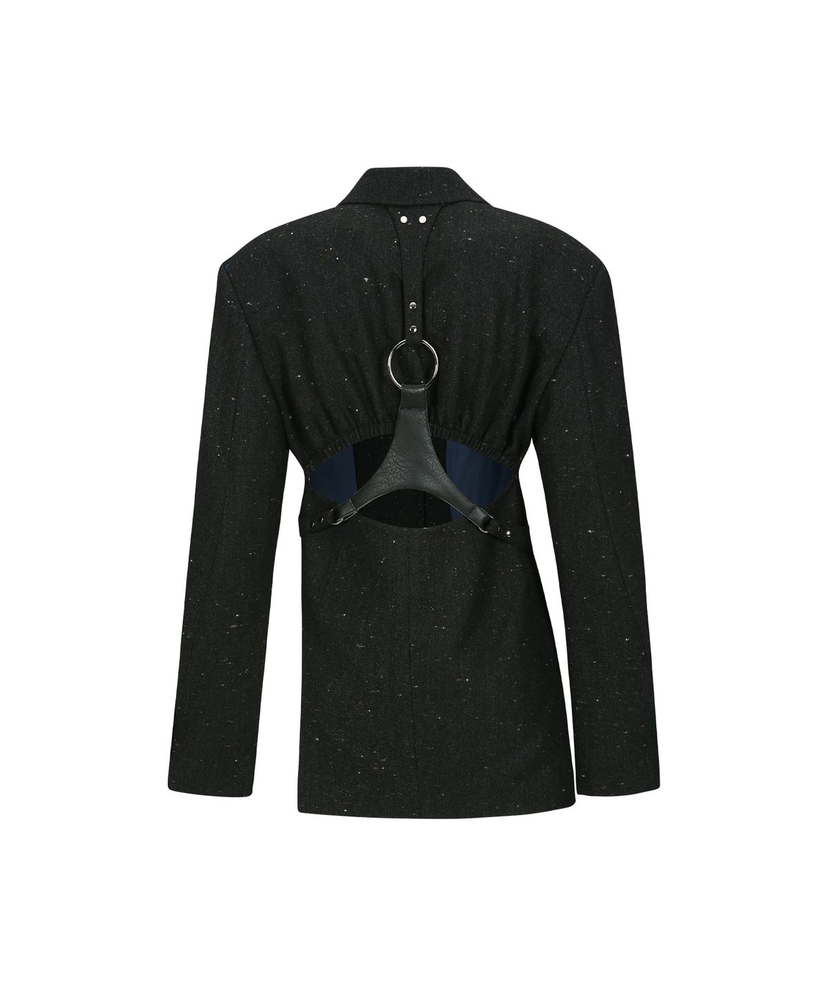 앤더슨벨(ADSB ANDERSSON BELL) 냅 울 컷아웃 하네스 자켓 awa665w(BLACK)