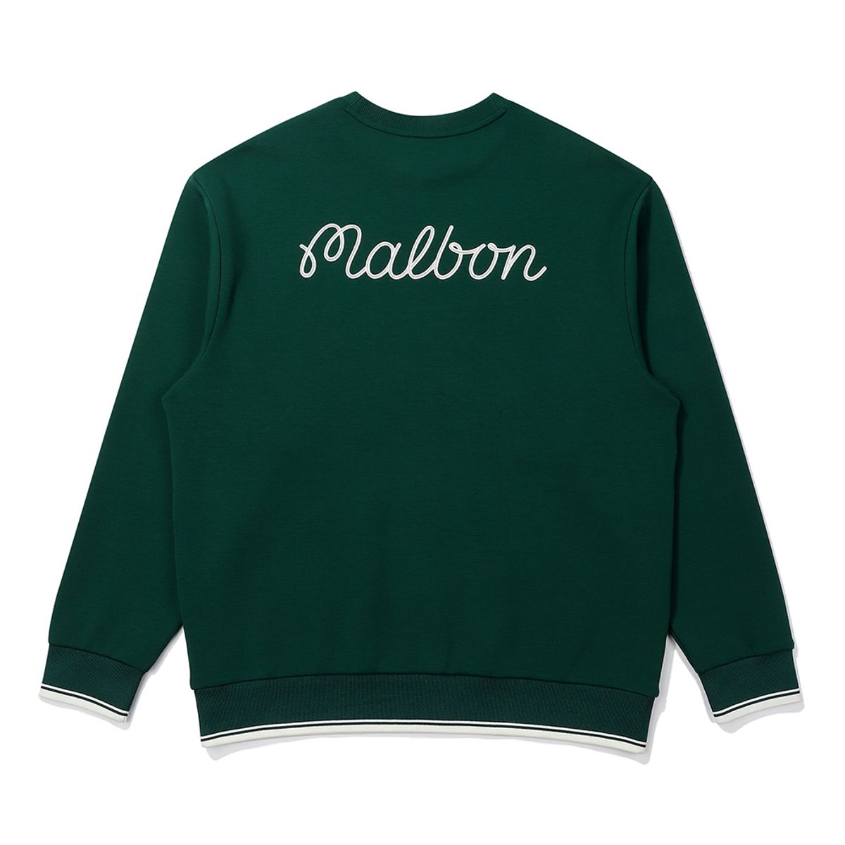 말본 골프(MALBON GOLF) 말본 스크립트 맨투맨 GREEN (MAN)