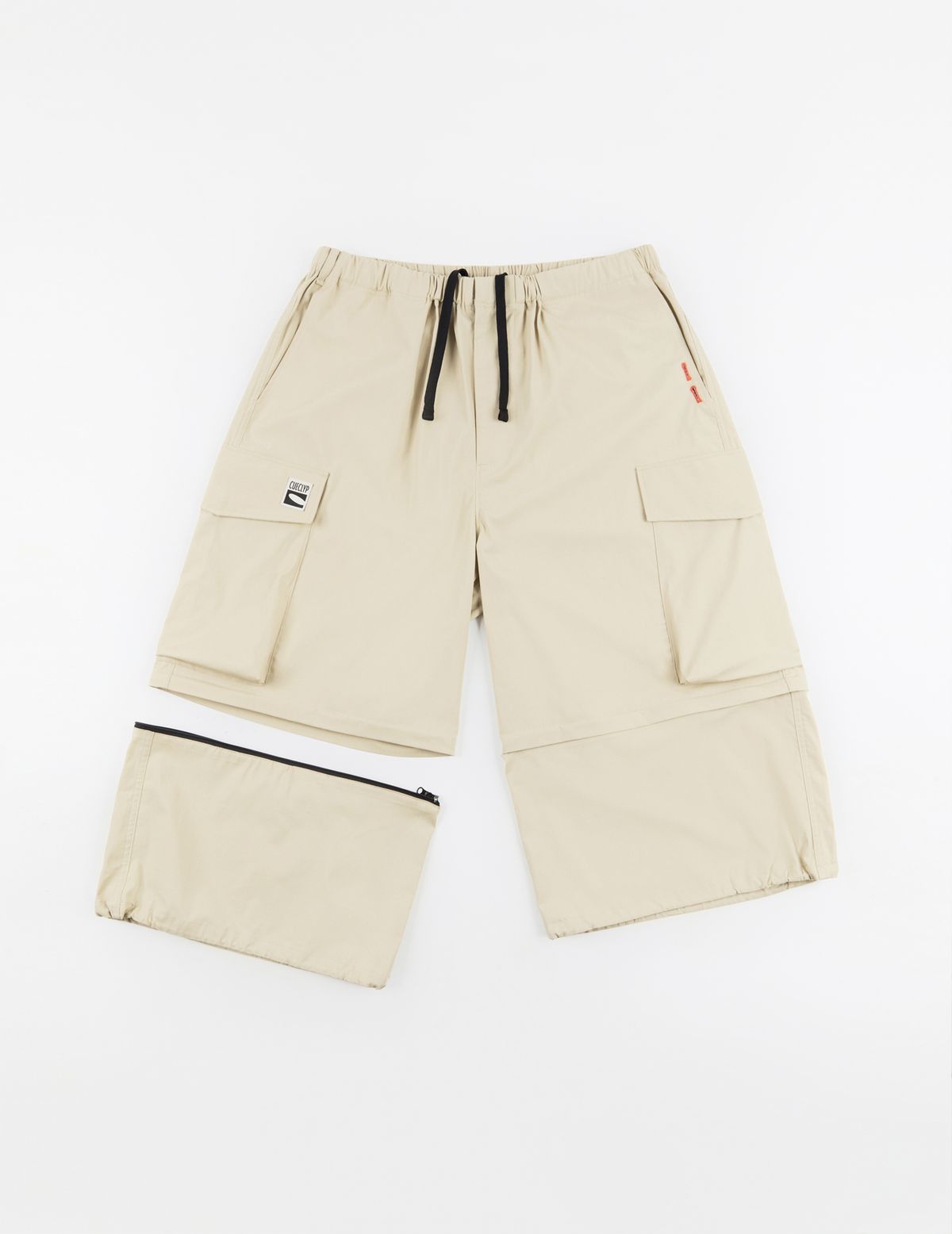 큐클리프(CUECLYP) [HOWOE] CueQ Pants (Beige)