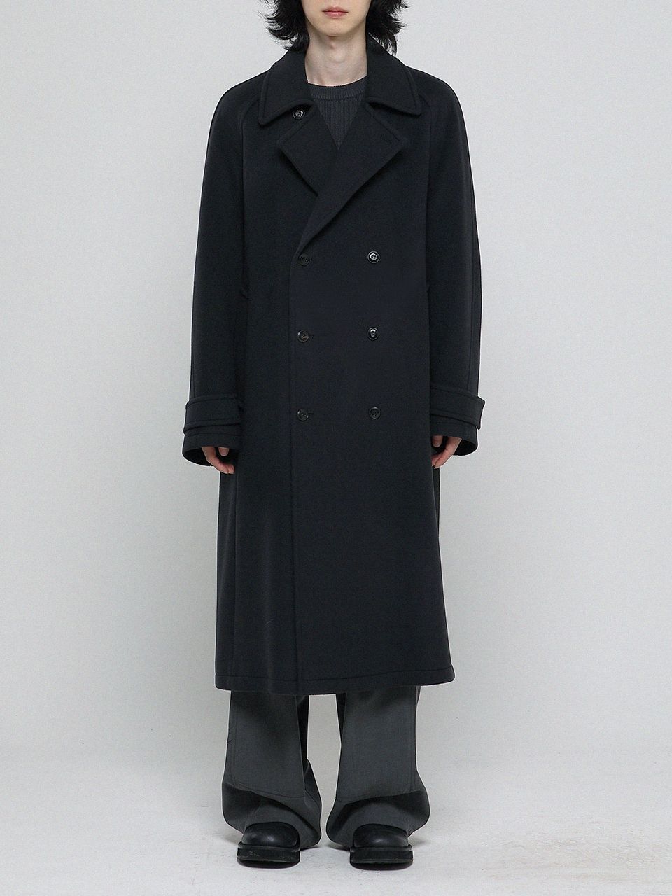 新品未使用 MOUSSY DOUBLE BREASTED MID COAT 2 202409121353093599864740166e27