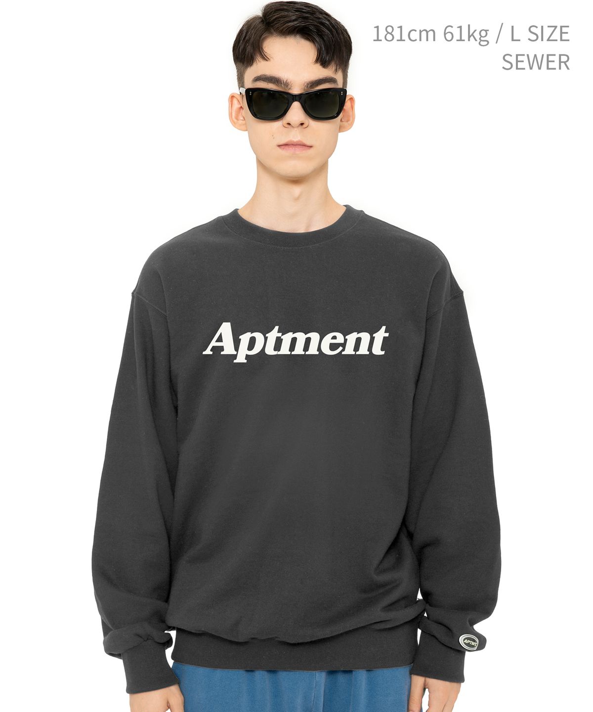 아파트먼트(APARTMENT) [남녀공용] BITION WAY SWEAT SHIRTS (9COLOR)