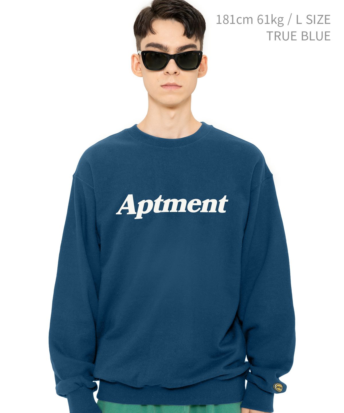 아파트먼트(APARTMENT) [남녀공용] BITION WAY SWEAT SHIRTS (9COLOR)