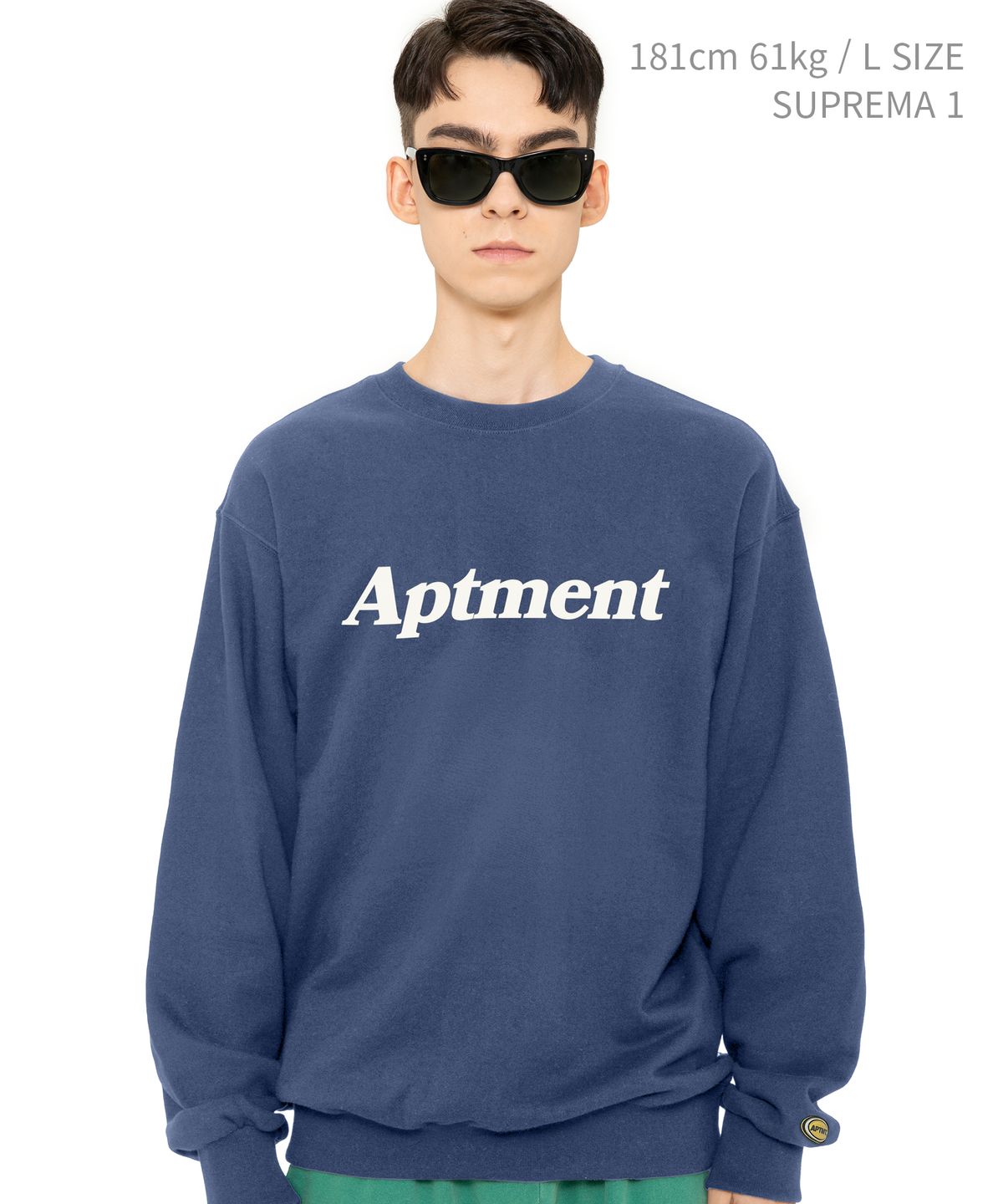 아파트먼트(APARTMENT) [남녀공용] BITION WAY SWEAT SHIRTS (9COLOR)